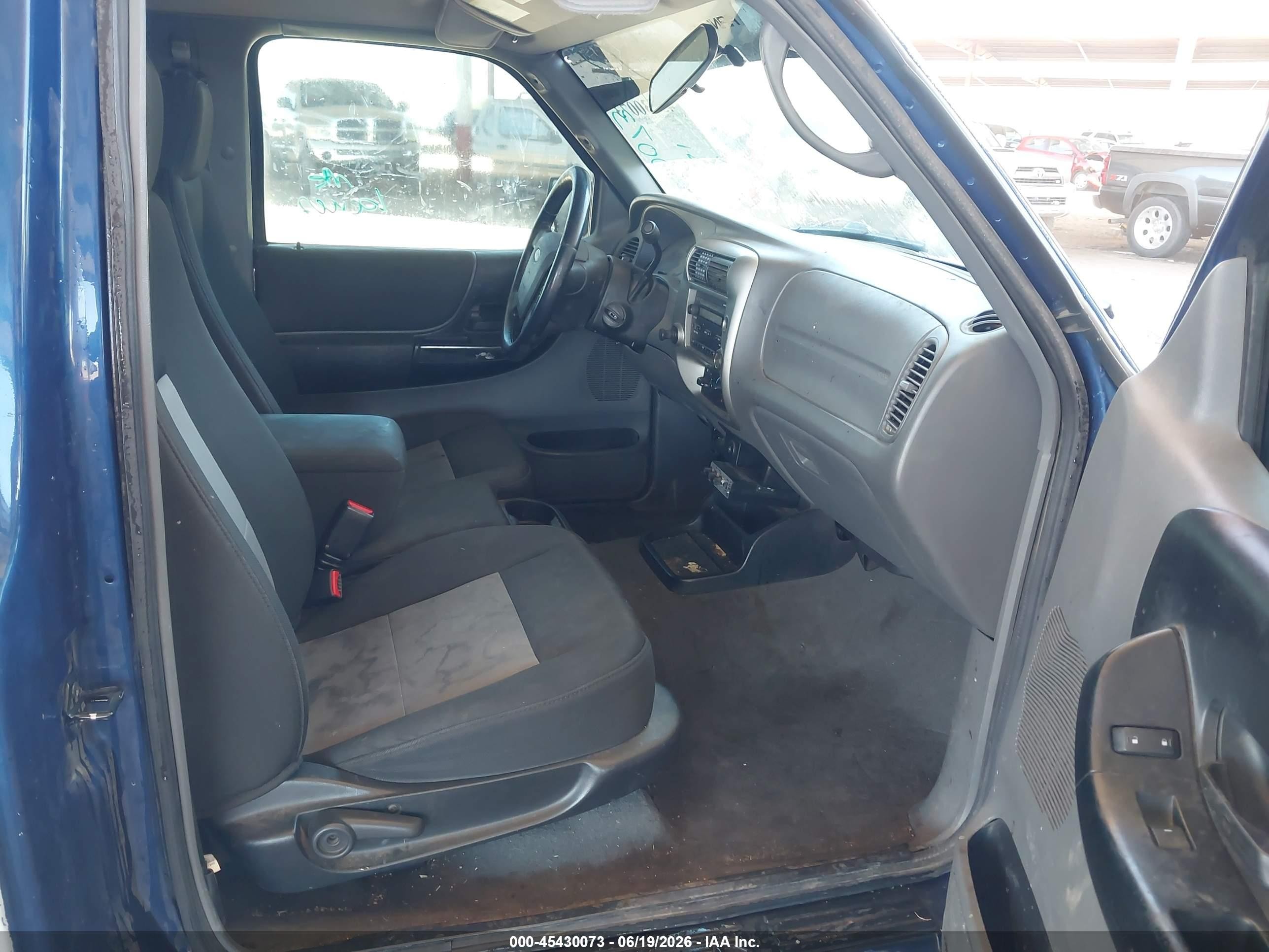 2009 Ford Ranger Xl/xlt Blue vin: 1FTYR14D89PA59331