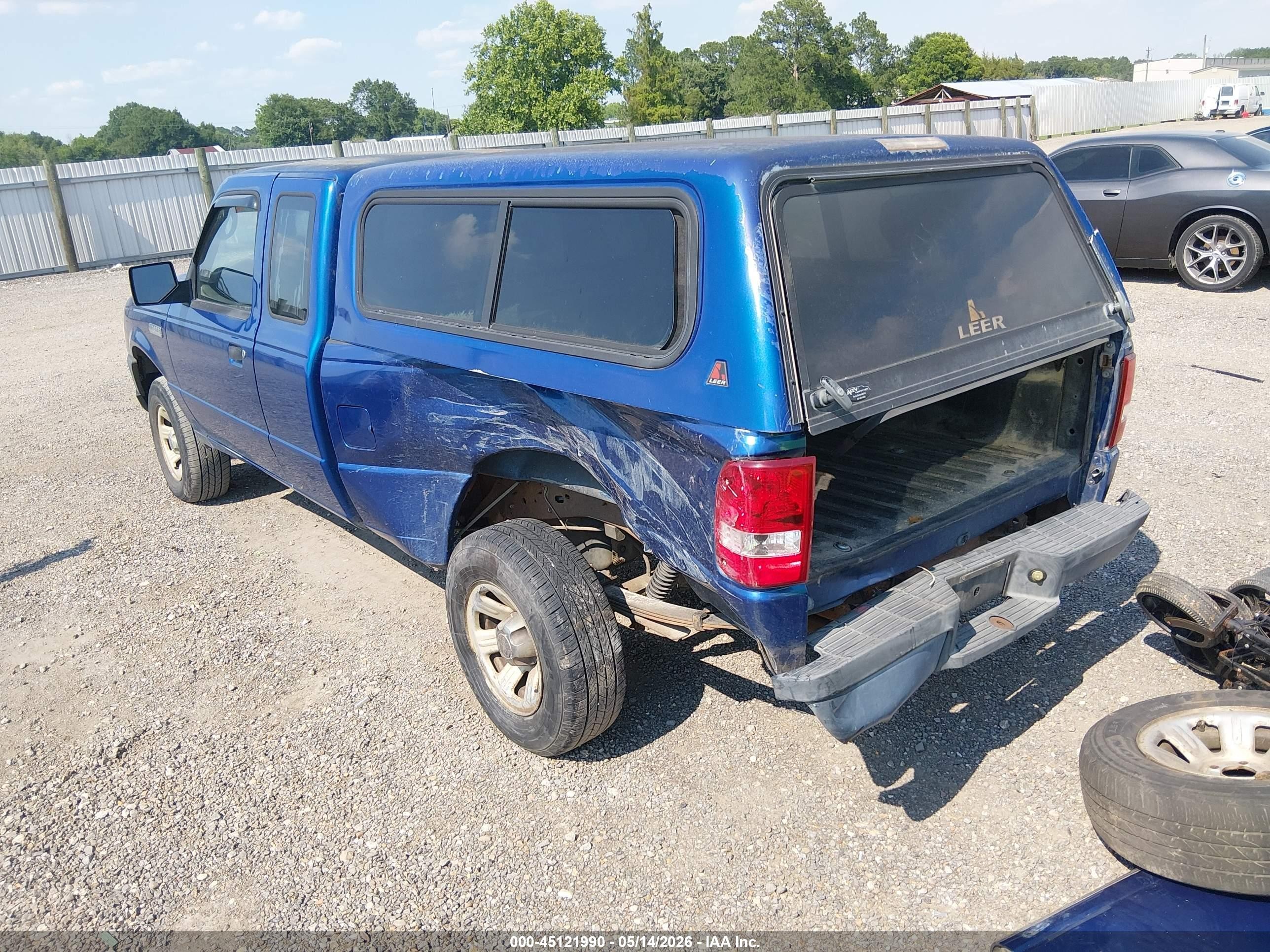 2007 Ford Ranger Stx/xl/xlt Blue vin: 1FTYR14D97PA85918