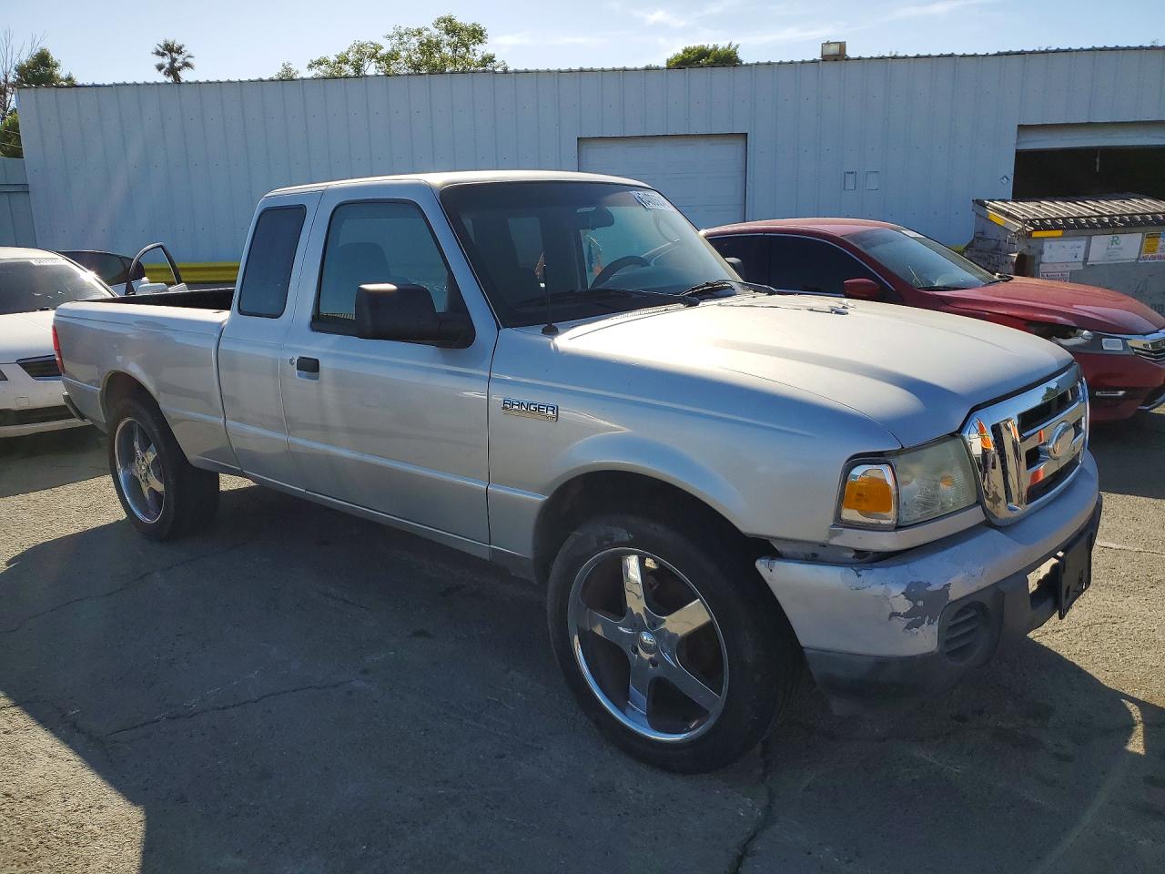 2008 Ford Ranger Super Cab Silver vin: 1FTYR14D98PA89131