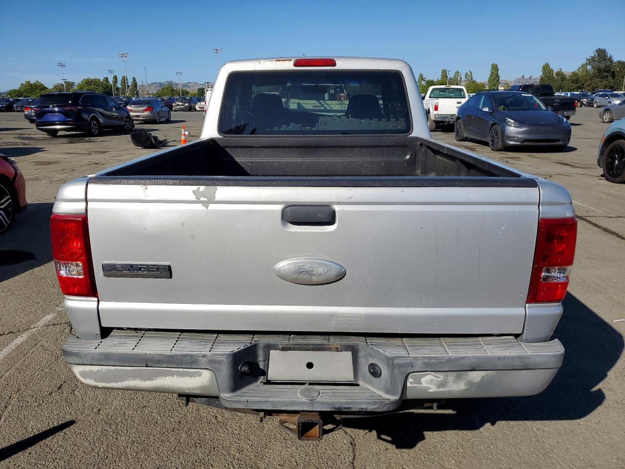 2008 Ford Ranger Super Cab Silver vin: 1FTYR14D98PA89131
