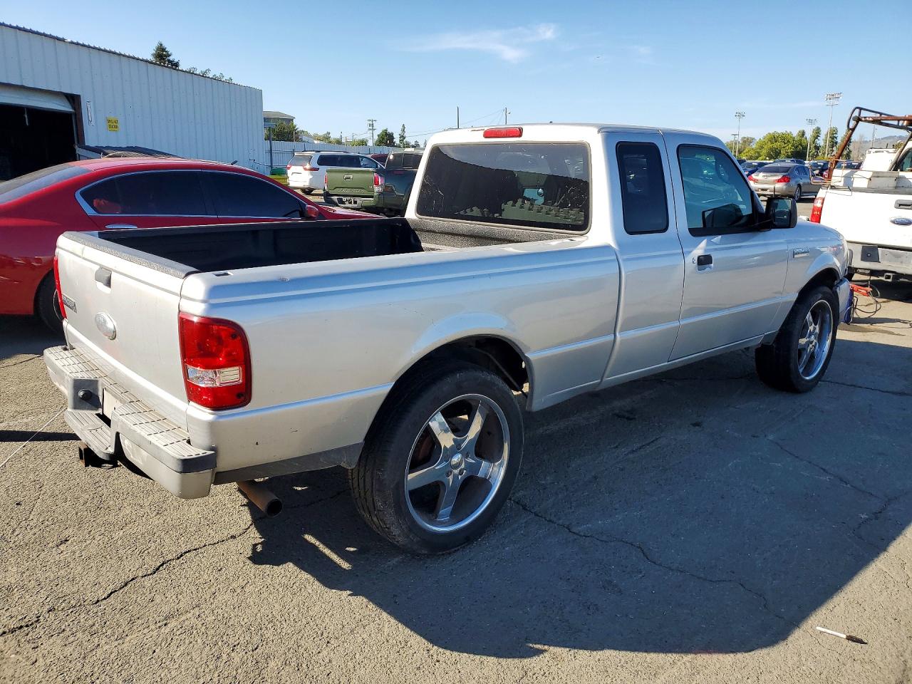 2008 Ford Ranger Super Cab Silver vin: 1FTYR14D98PA89131