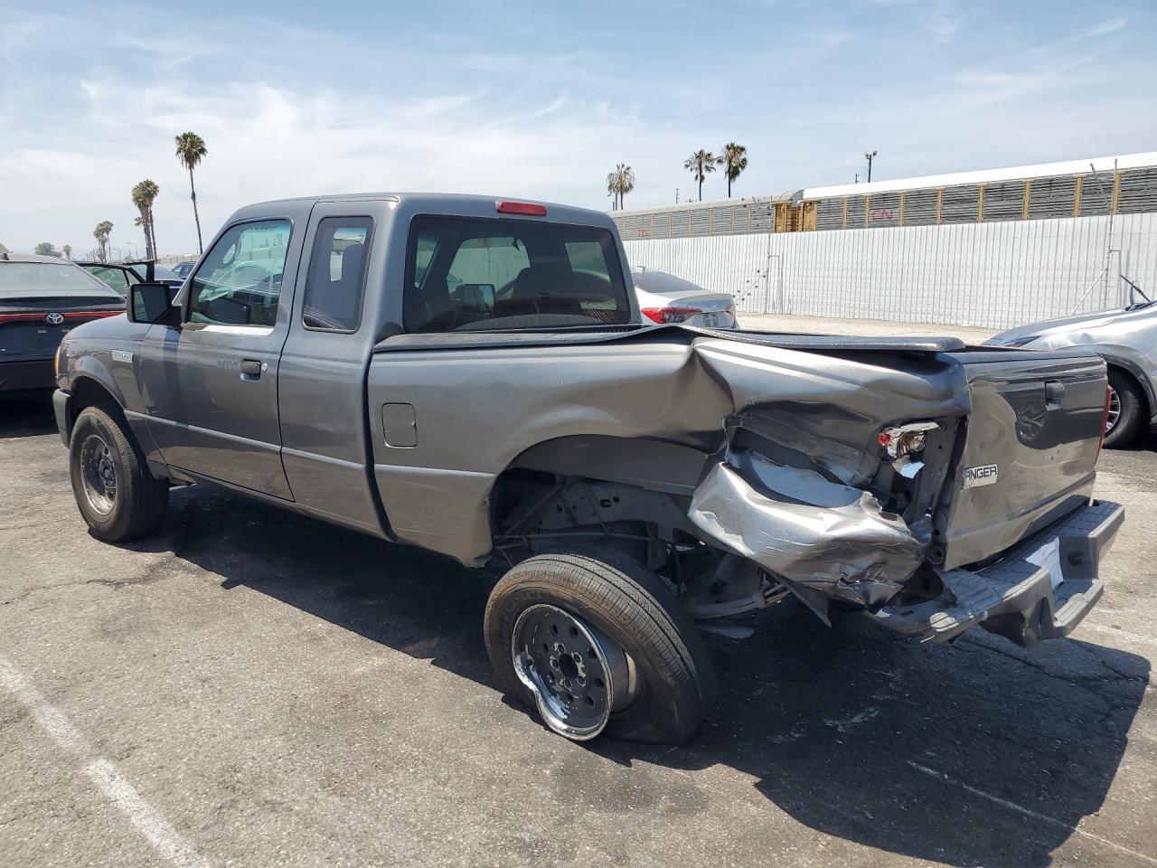 2008 Ford Ranger Super Cab Gray vin: 1FTYR14DX8PA72452