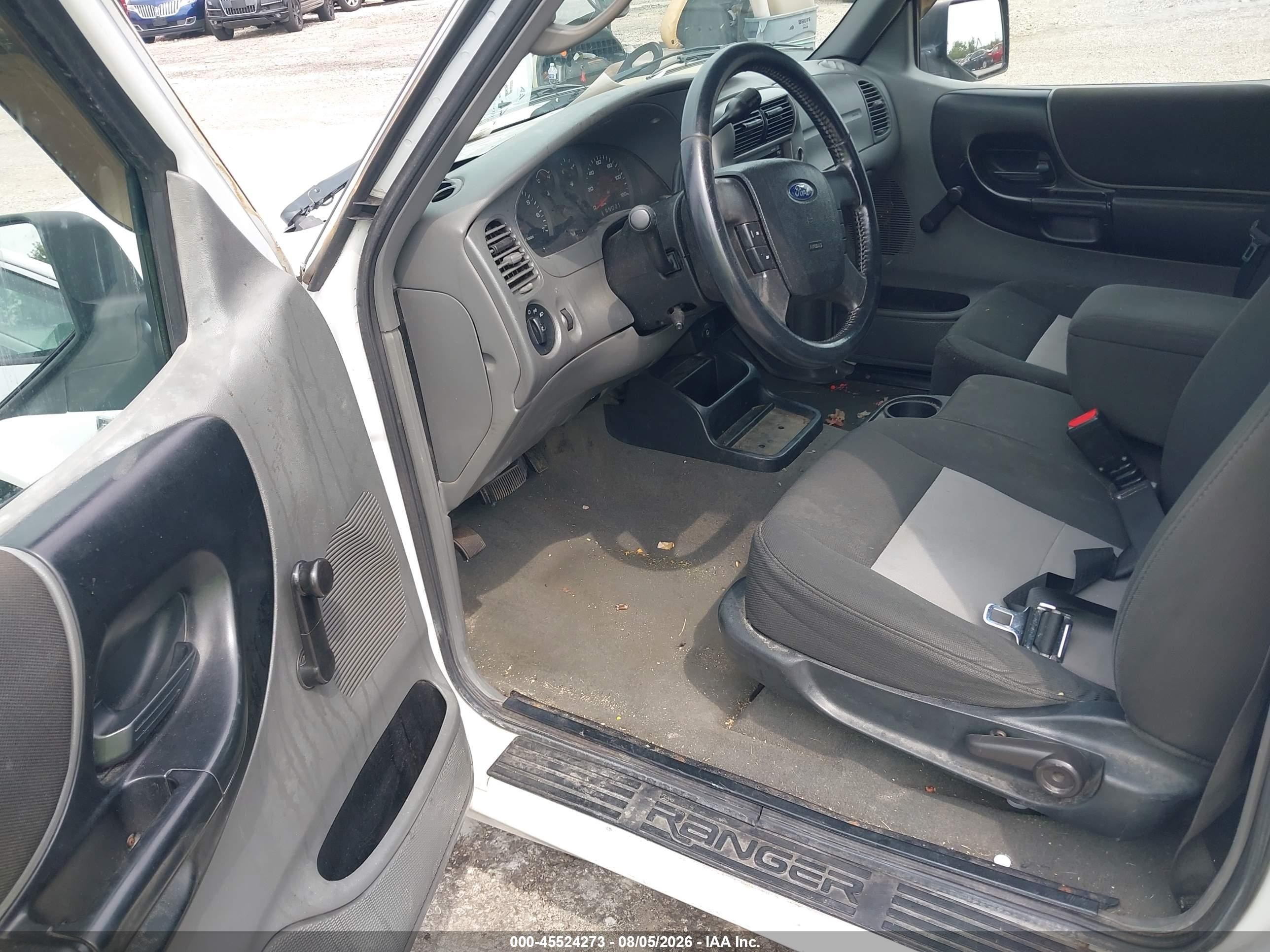 2008 Ford Ranger Xl/xlt White vin: 1FTYR14DX8PB16322
