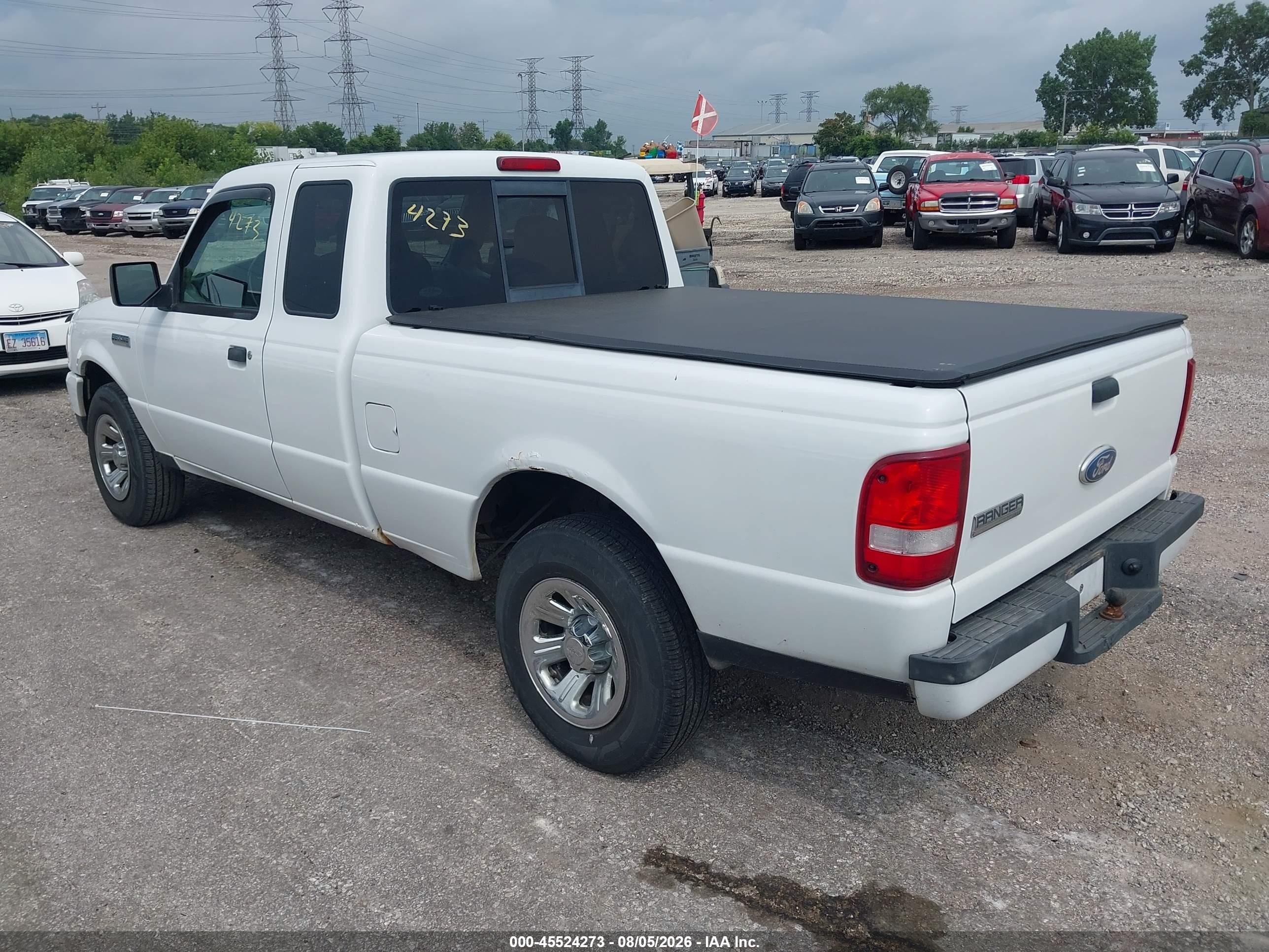 2008 Ford Ranger Xl/xlt White vin: 1FTYR14DX8PB16322