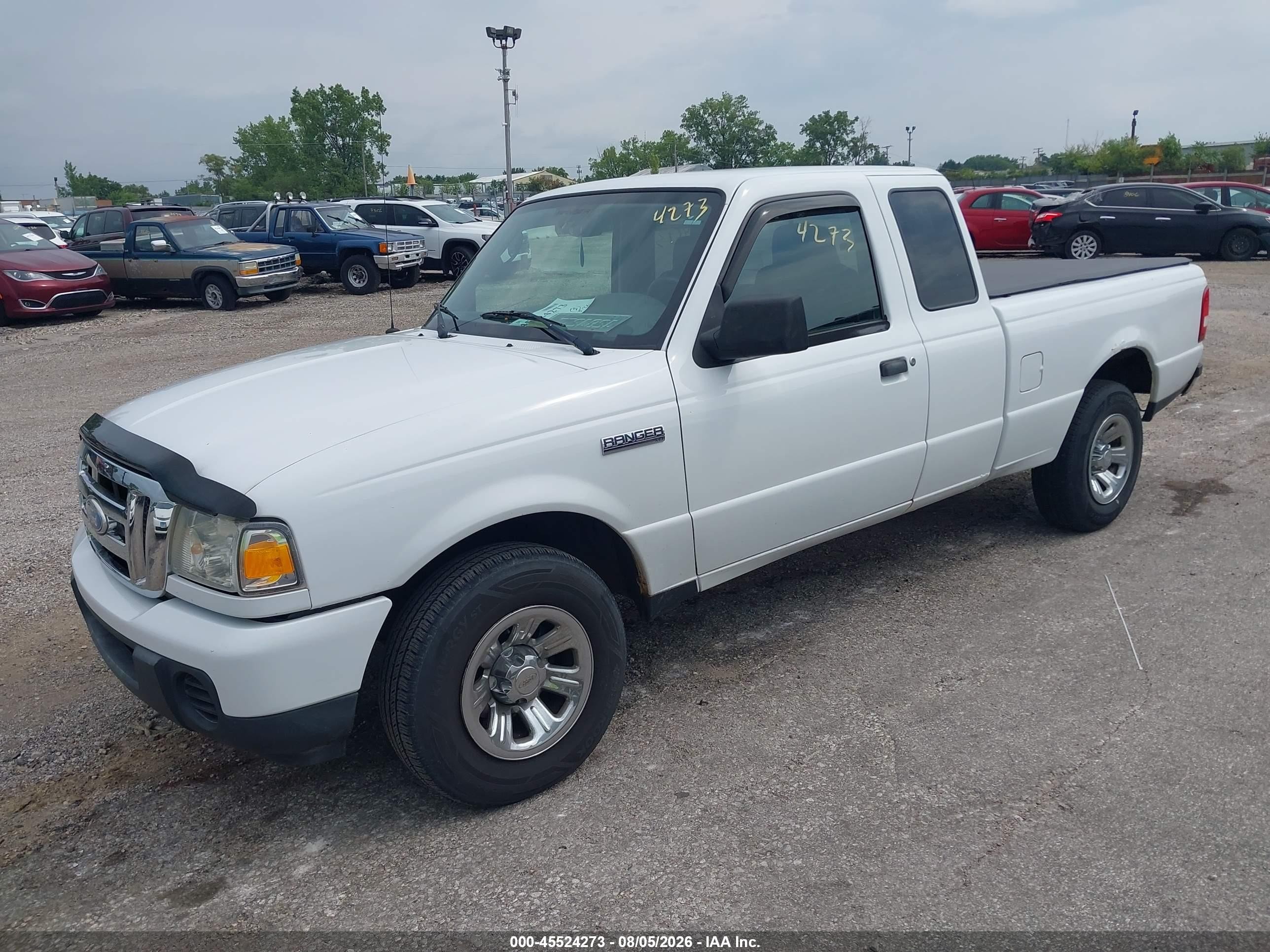 2008 Ford Ranger Xl/xlt White vin: 1FTYR14DX8PB16322