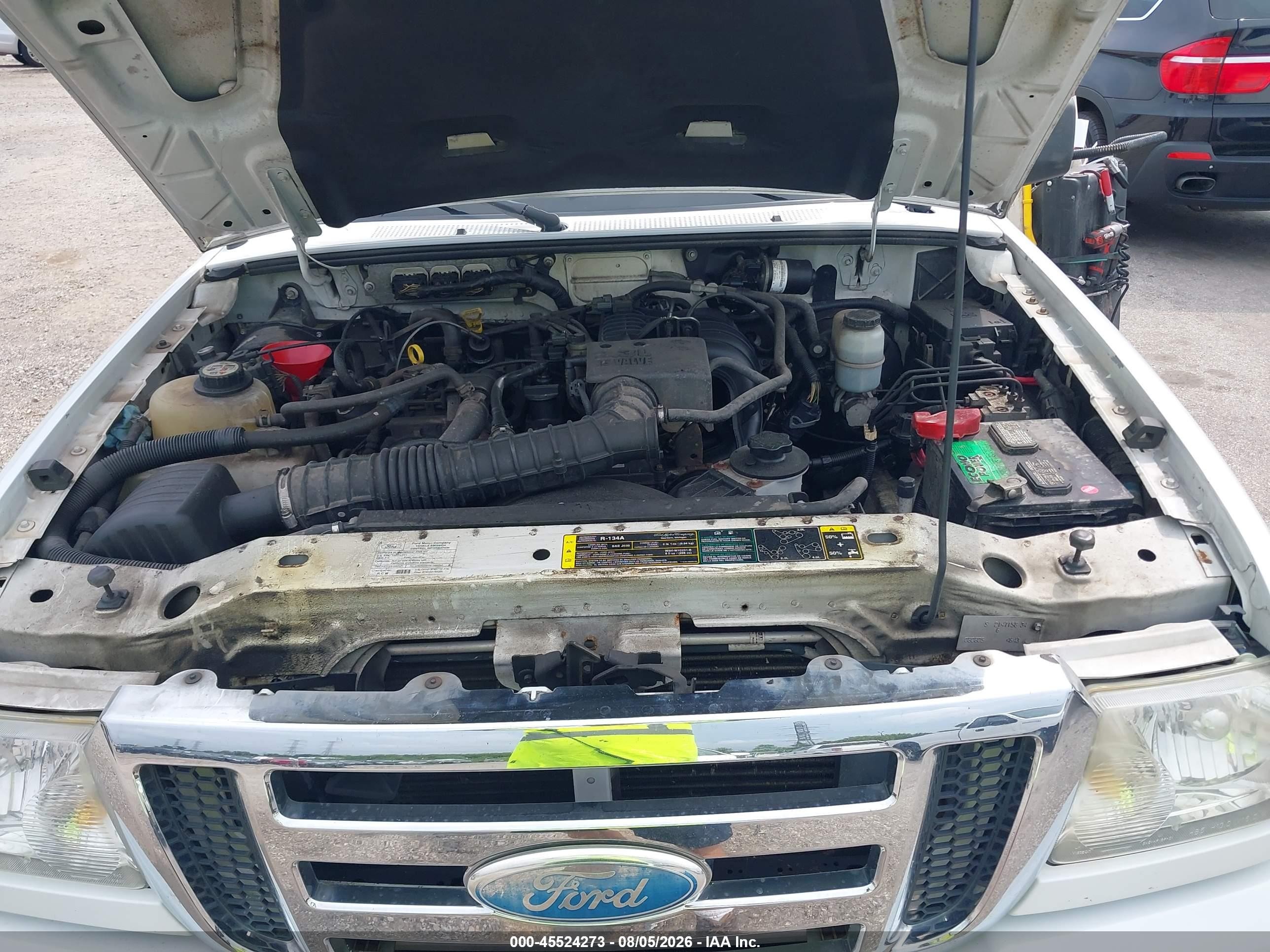 2008 Ford Ranger Xl/xlt White vin: 1FTYR14DX8PB16322