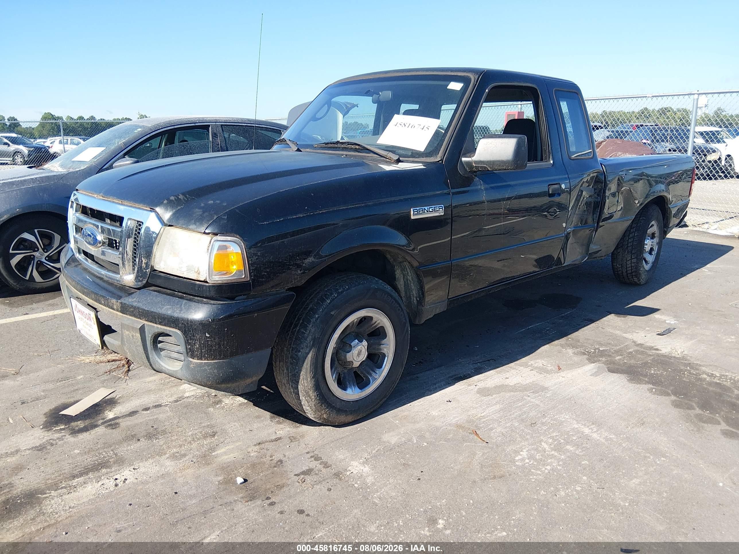 2009 Ford Ranger Xlt Black vin: 1FTYR14DX9PA04377