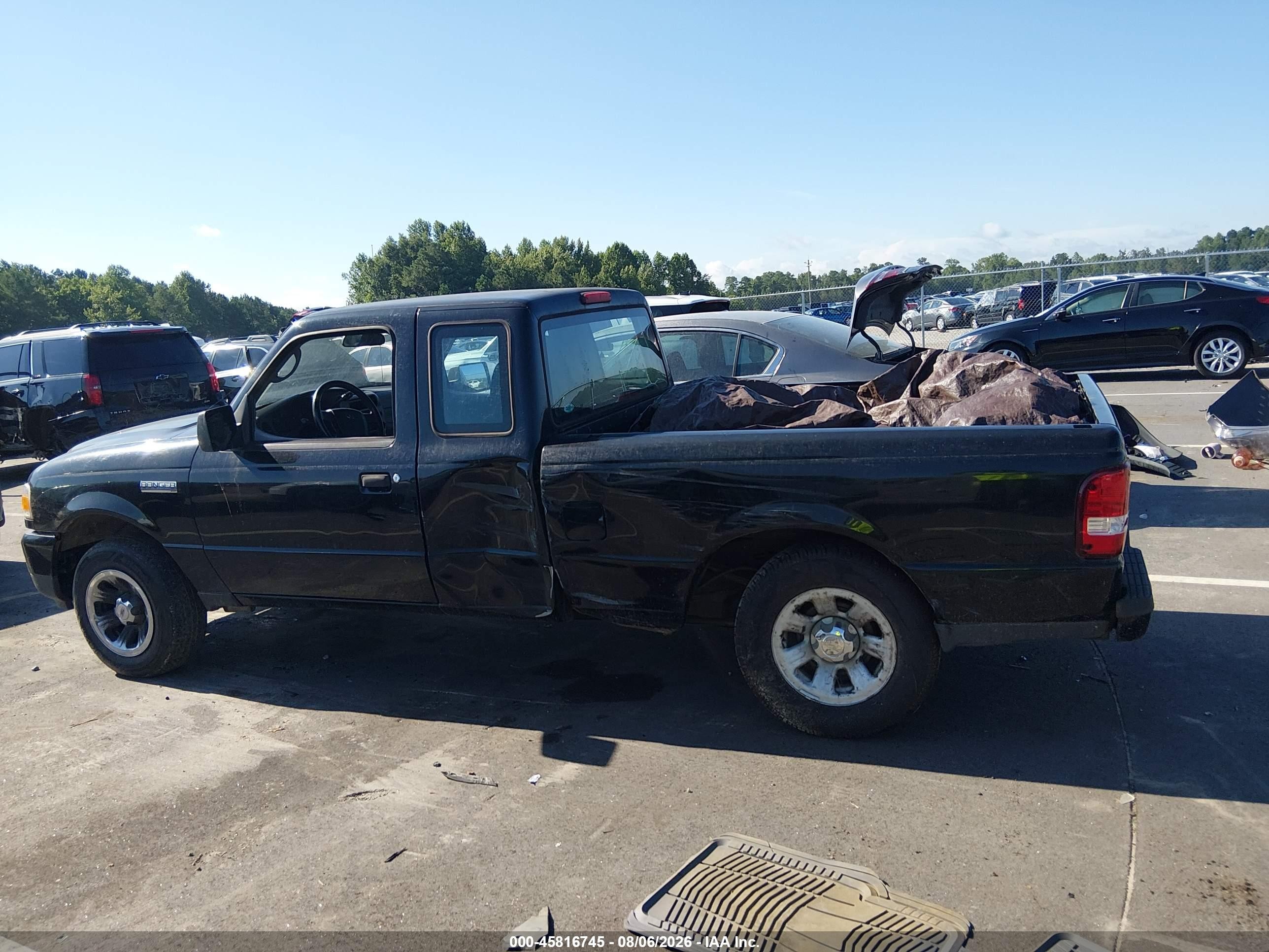 2009 Ford Ranger Xlt Black vin: 1FTYR14DX9PA04377