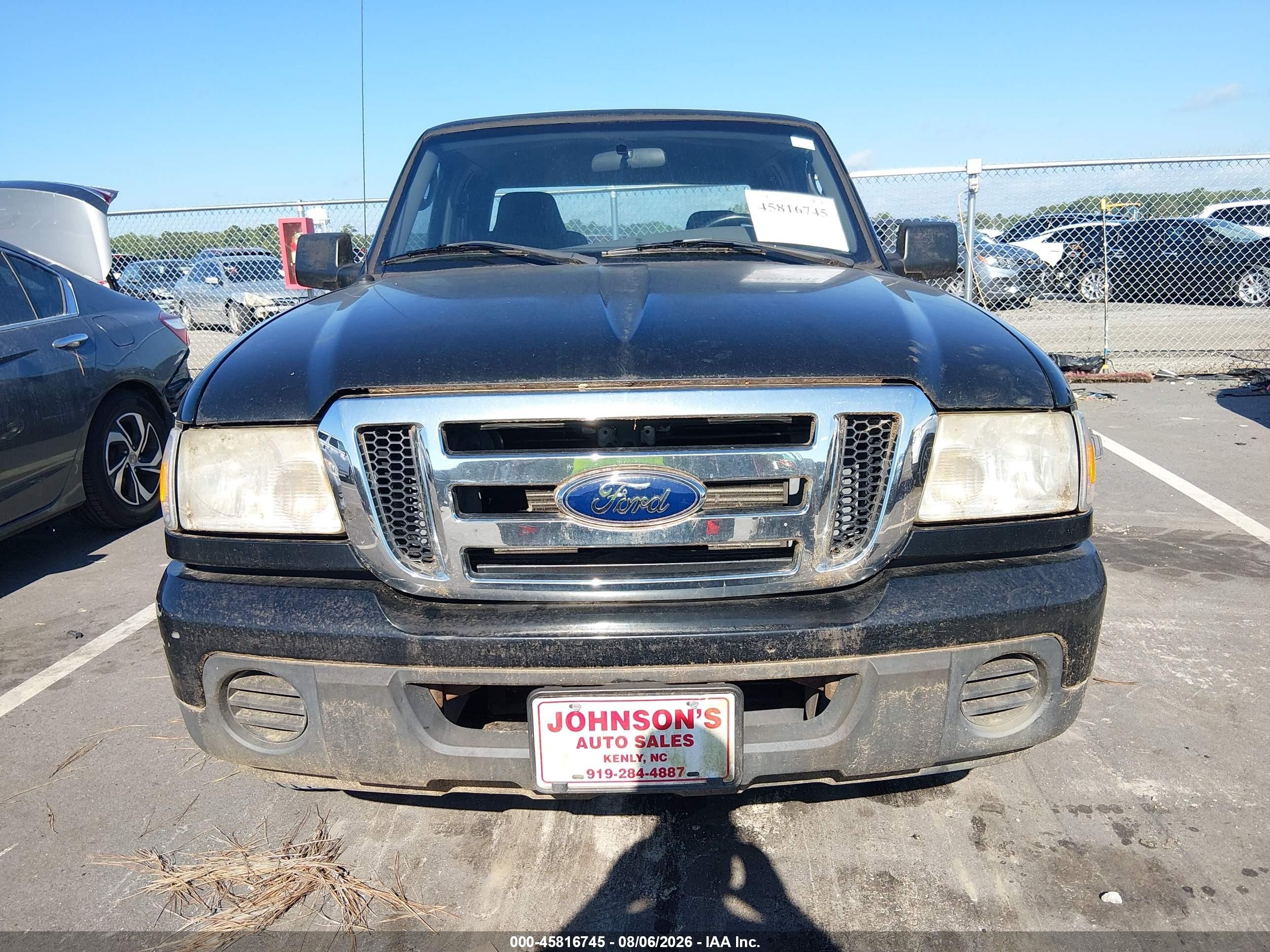 2009 Ford Ranger Xlt Black vin: 1FTYR14DX9PA04377