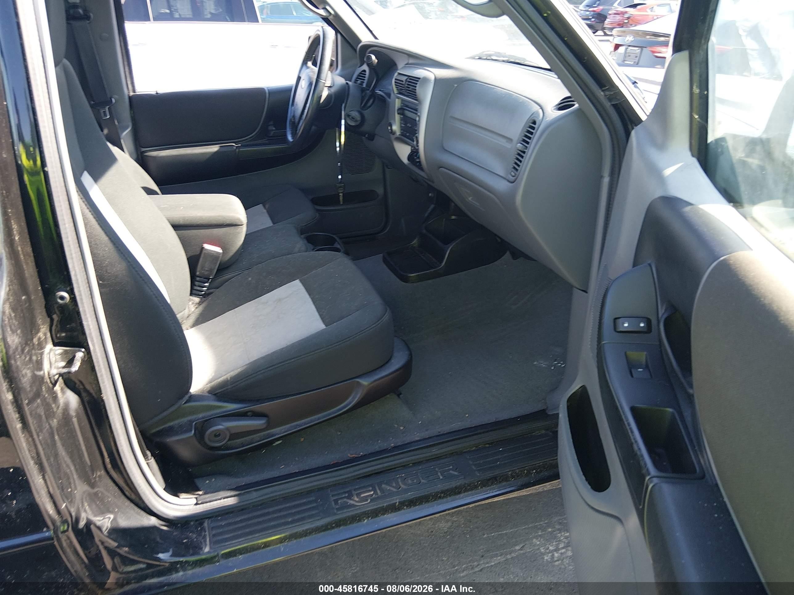 2009 Ford Ranger Xlt Black vin: 1FTYR14DX9PA04377