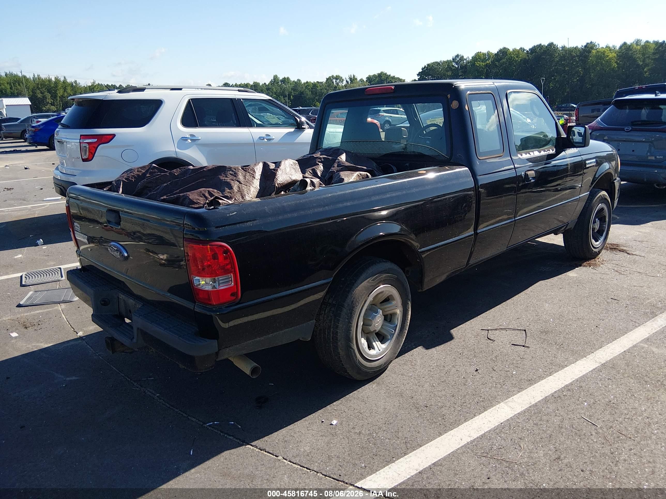 2009 Ford Ranger Xlt Black vin: 1FTYR14DX9PA04377