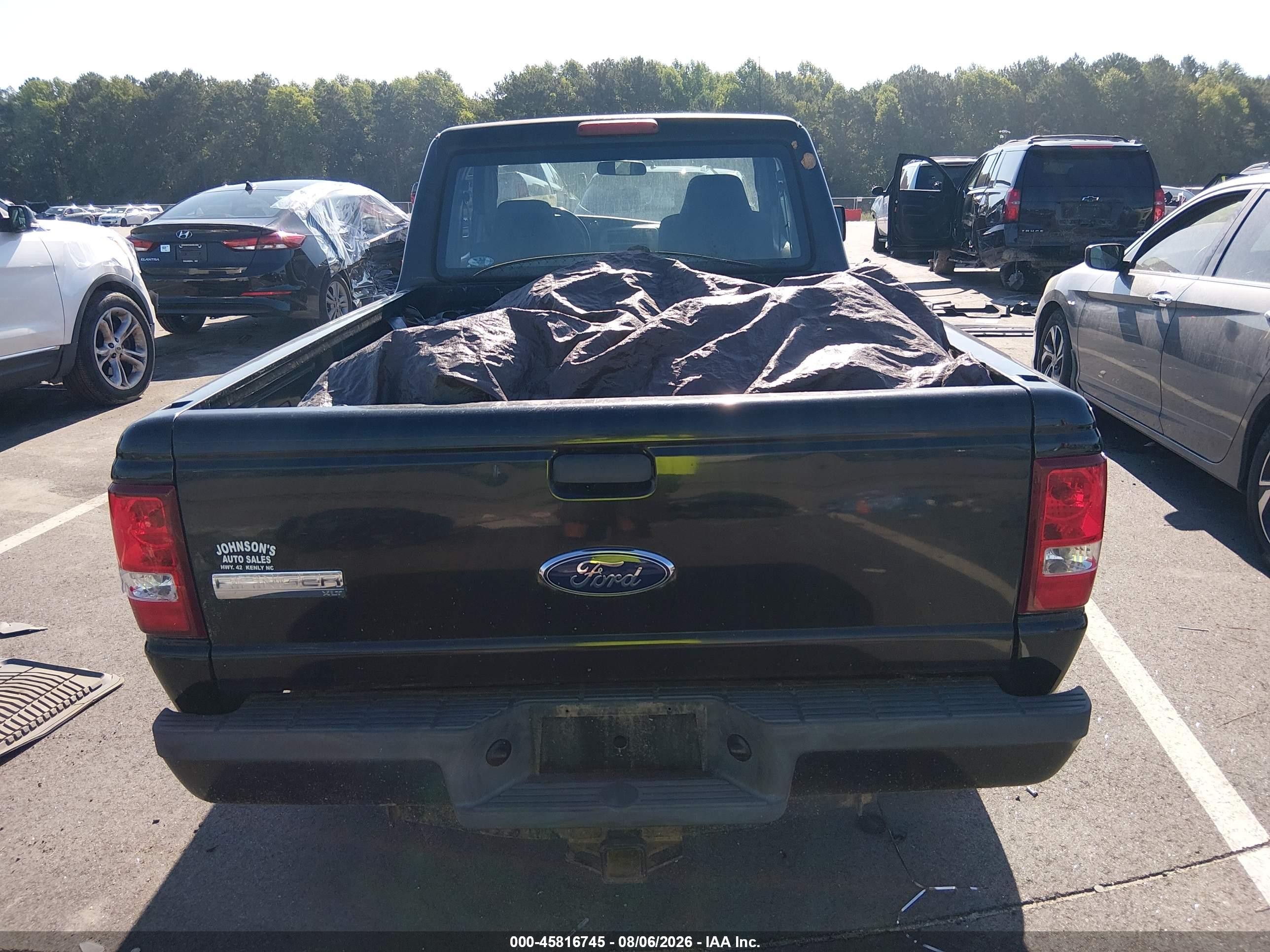 2009 Ford Ranger Xlt Black vin: 1FTYR14DX9PA04377
