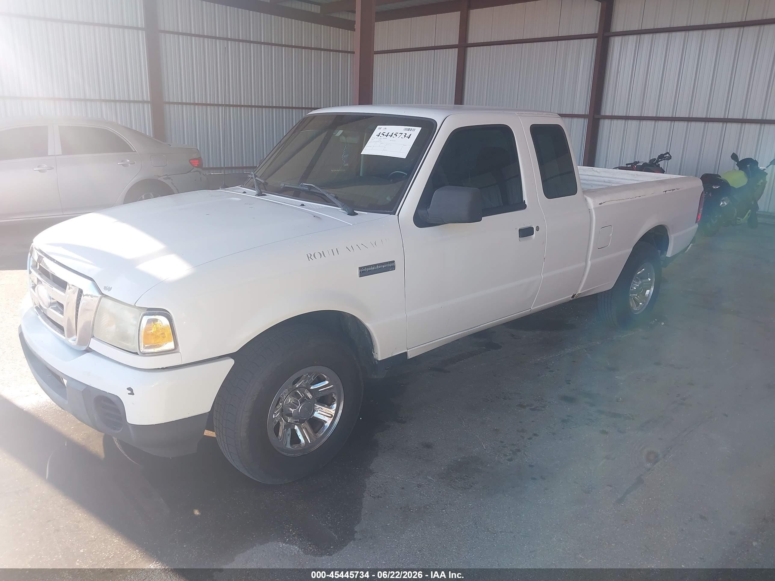 2009 Ford Ranger Xl/xlt White vin: 1FTYR14DX9PA31062