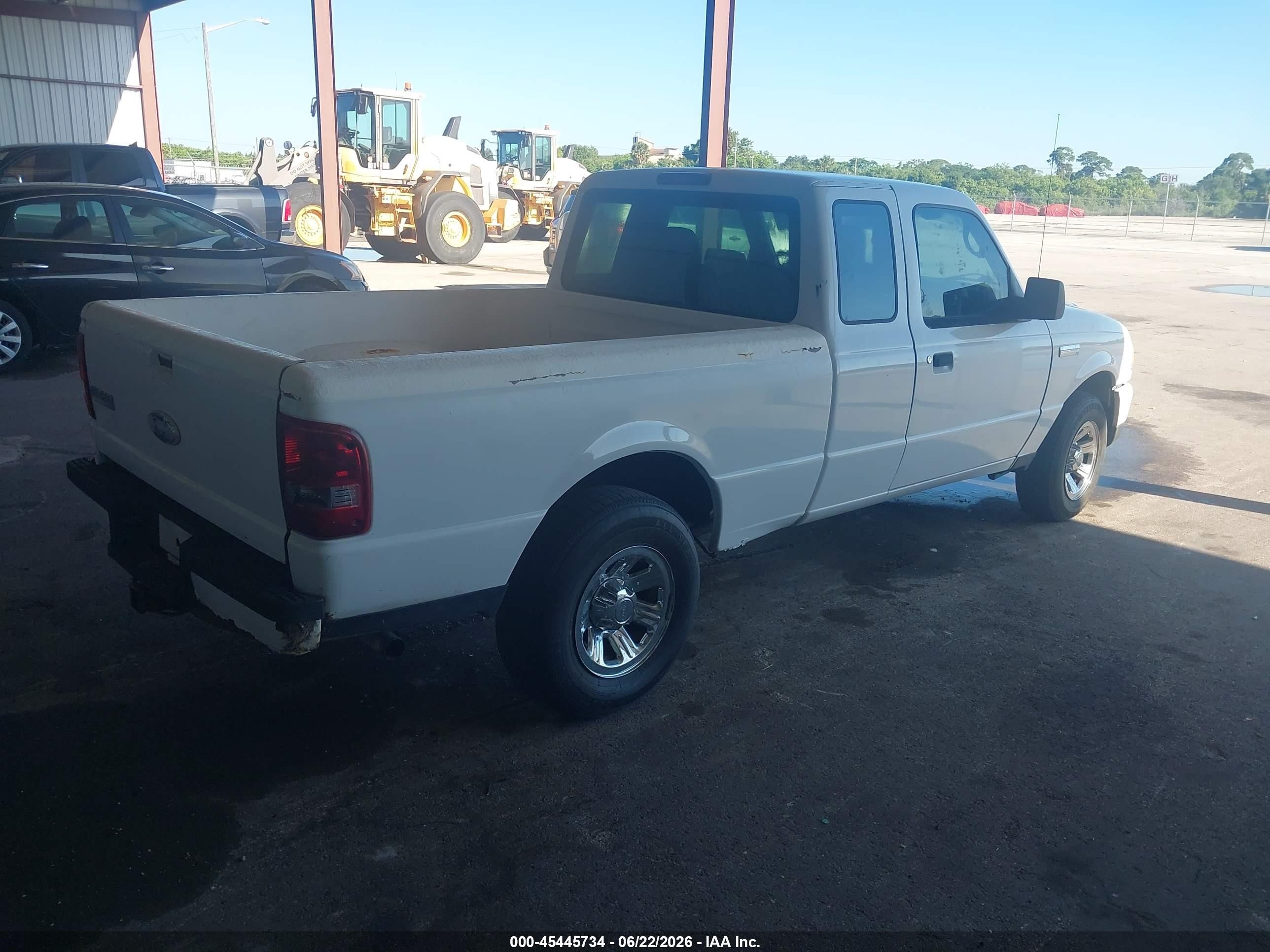 2009 Ford Ranger Xl/xlt White vin: 1FTYR14DX9PA31062