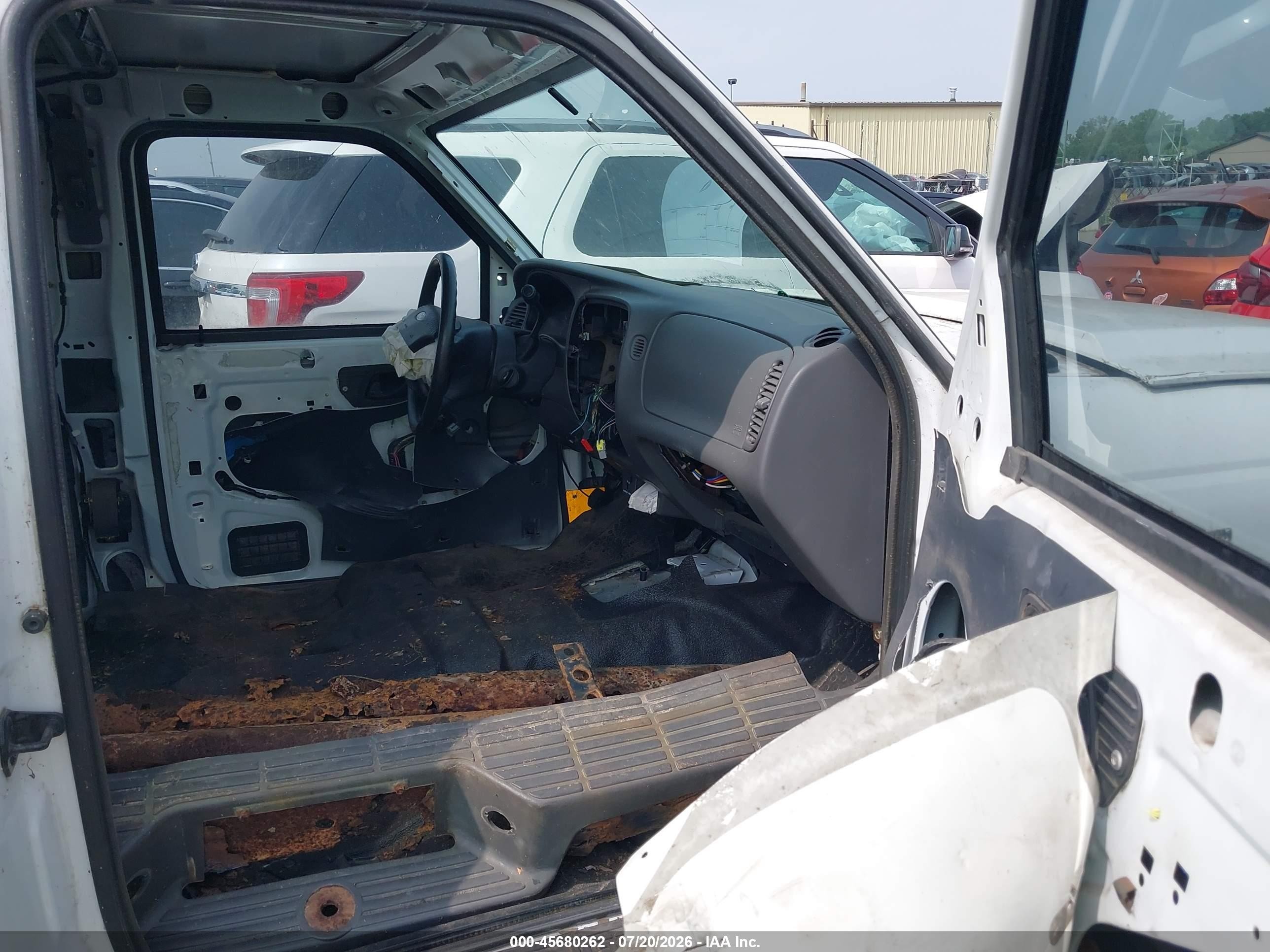 2001 Ford Ranger Edge/xlt Белый vin: 1FTYR14E11PA77909