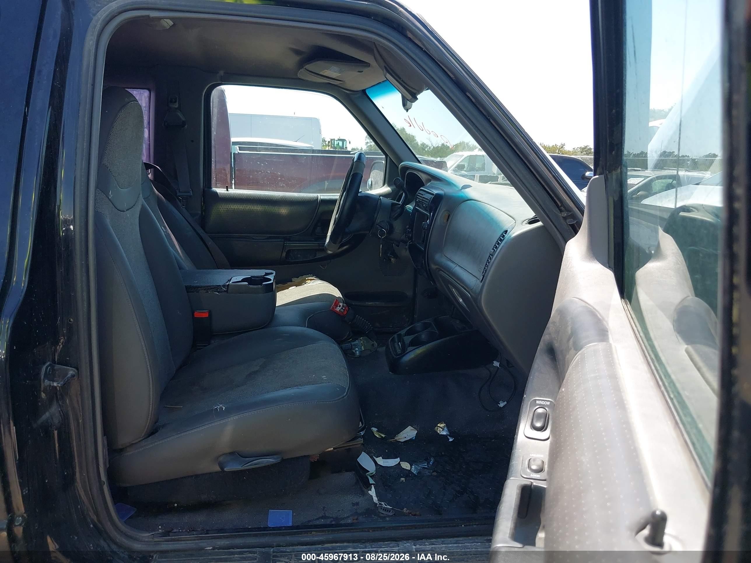2001 Ford Ranger Edge/xlt Black vin: 1FTYR14E21PB67733