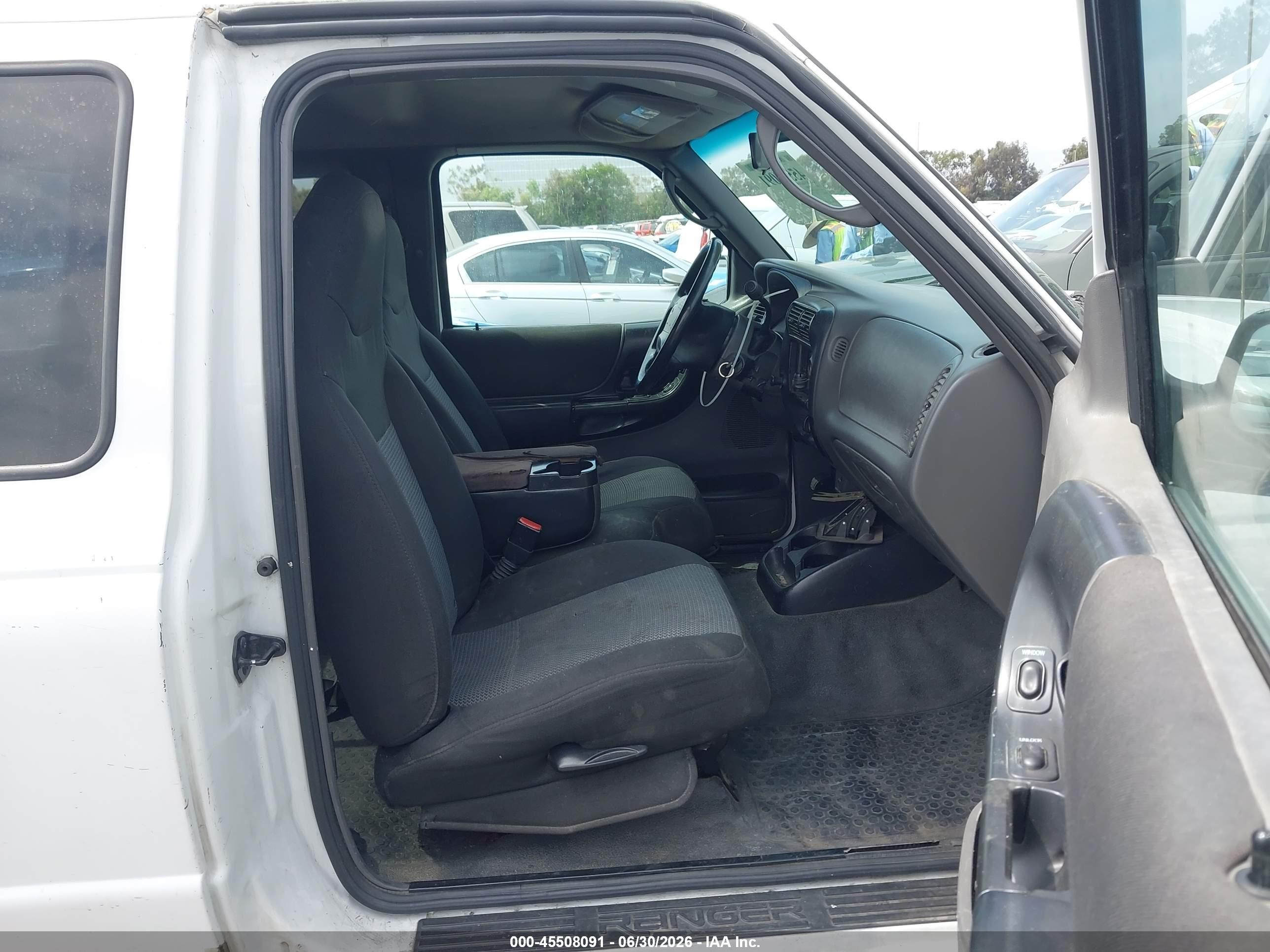 2003 Ford Ranger Edge White vin: 1FTYR14E23PA06186