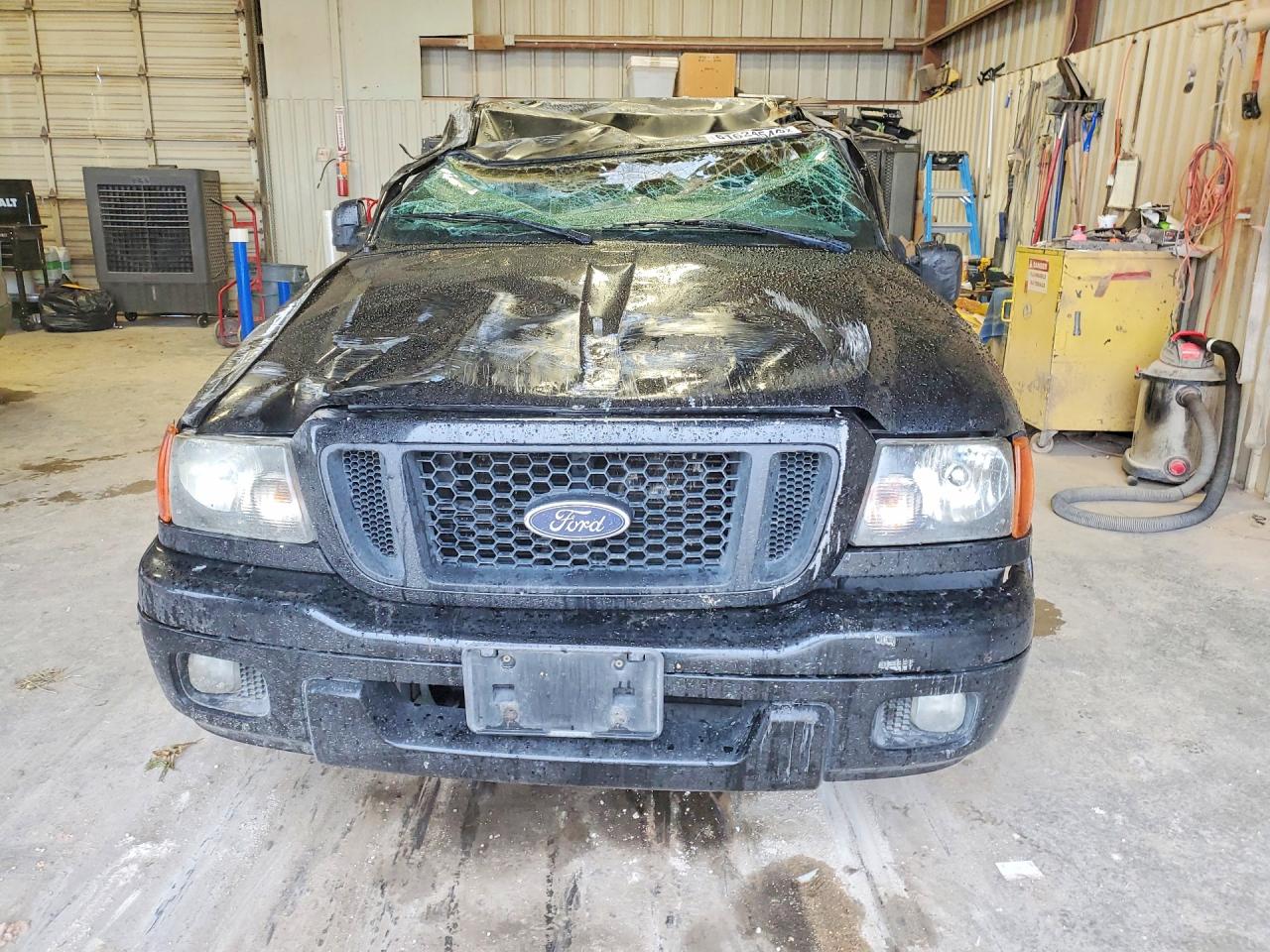 2004 Ford Ranger Super Cab Black vin: 1FTYR14E24PA72609