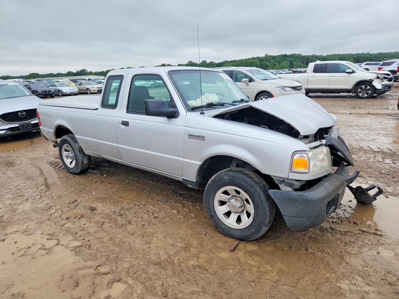 2006 Ford Ranger Super Cab Gray vin: 1FTYR14E26PA72239
