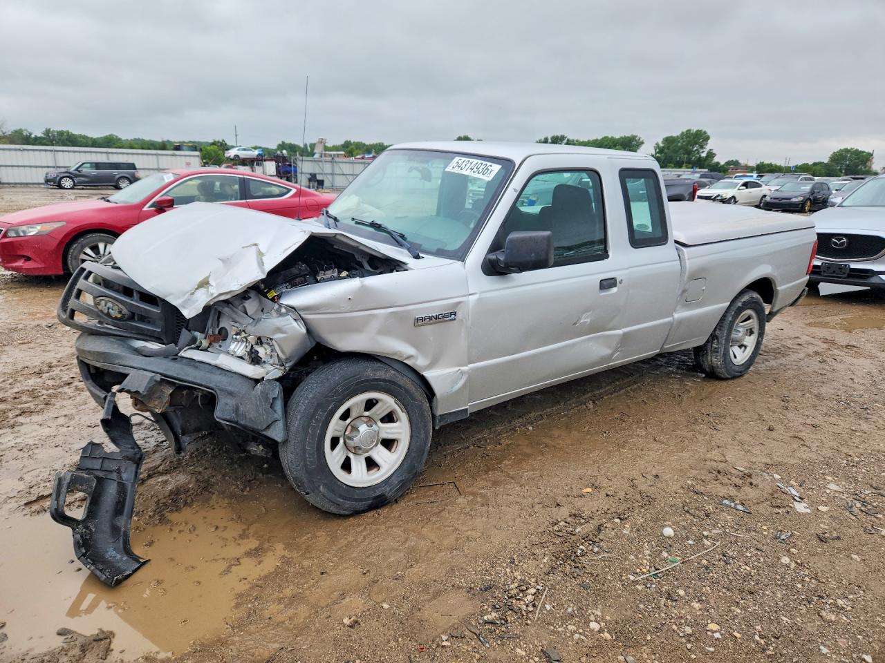 2006 Ford Ranger Super Cab Gray vin: 1FTYR14E26PA72239
