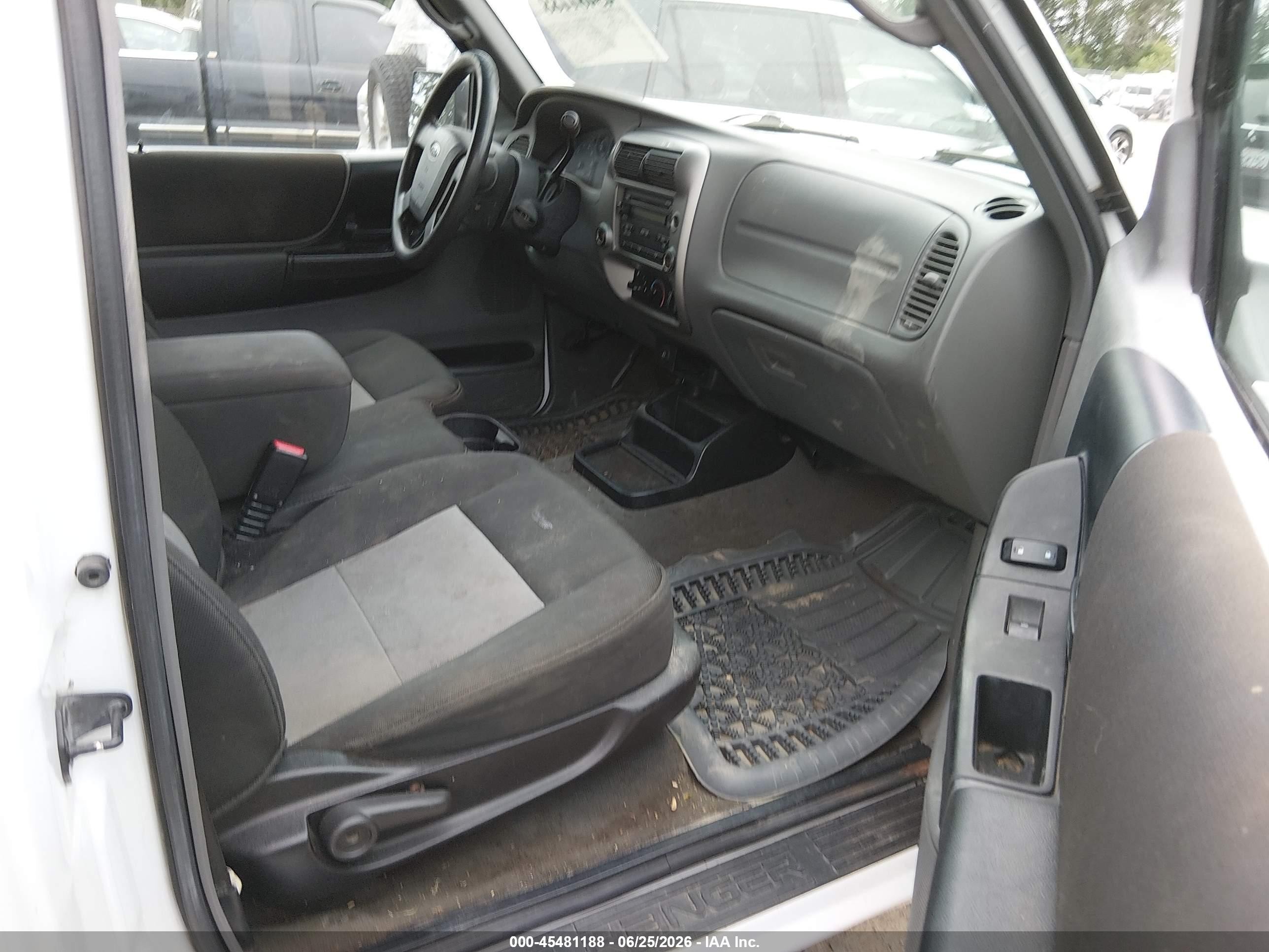 2009 Ford Ranger Sport/xl/xlt White vin: 1FTYR14E29PA17374