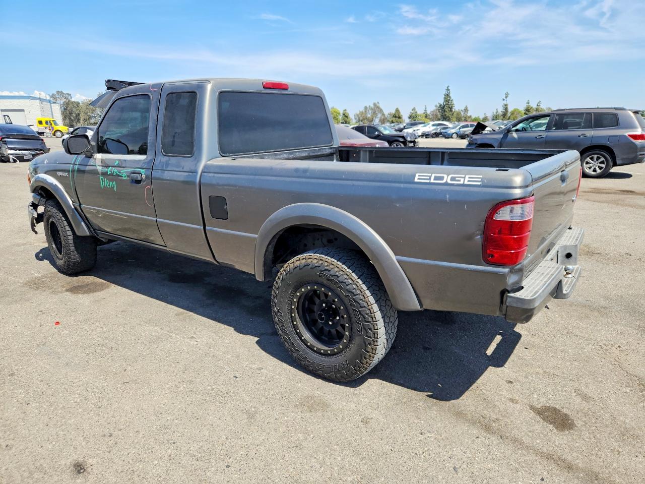 2004 Ford Ranger Super Cab Green vin: 1FTYR14E34PA62672