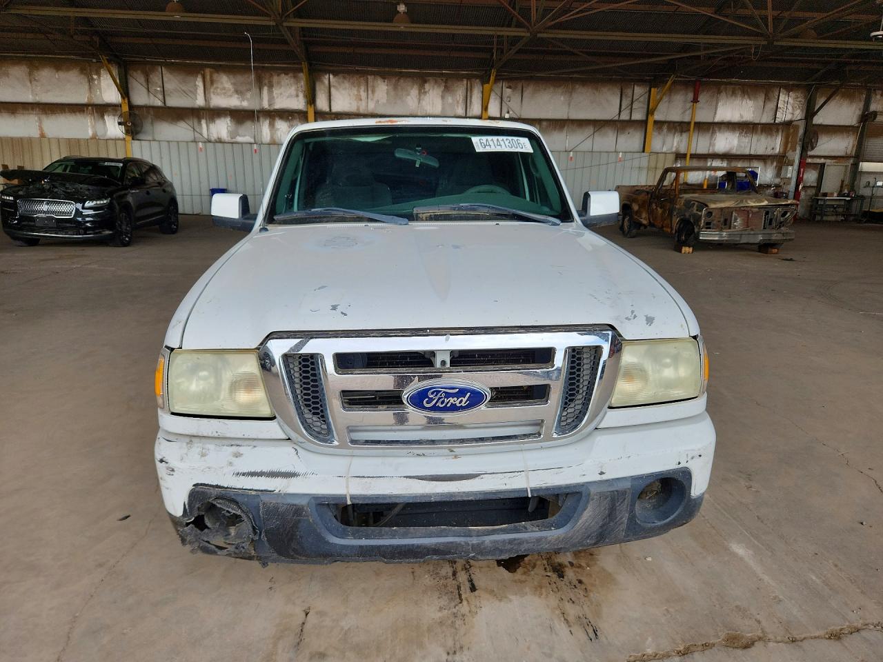 2009 Ford Ranger Super Cab White vin: 1FTYR14E39PA17545