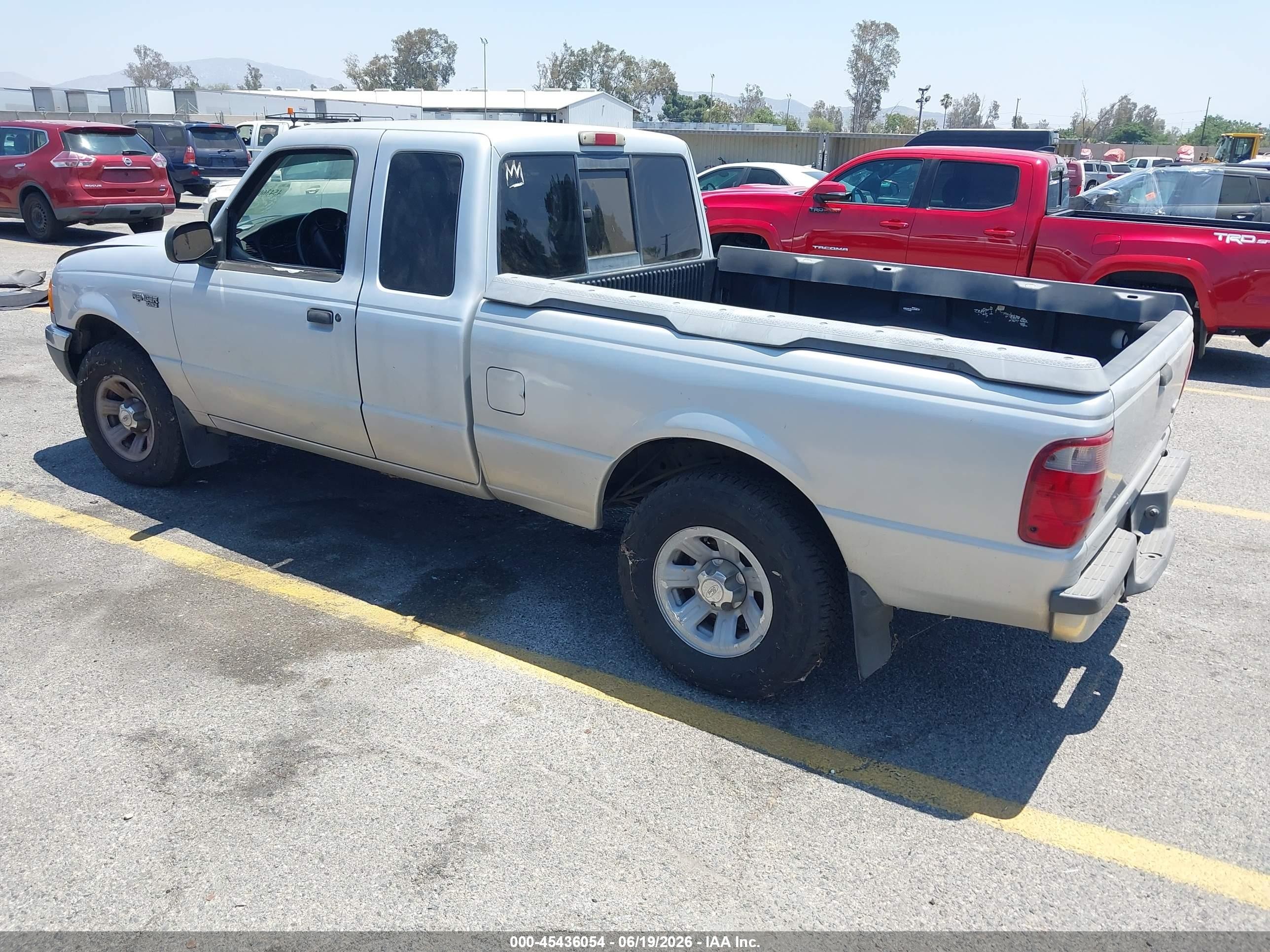 2001 Ford Ranger Edge/xlt Silver vin: 1FTYR14E41PA63356