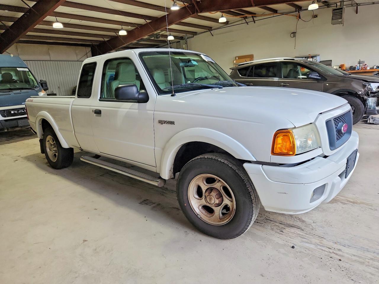 2004 Ford Ranger Super Cab Белый vin: 1FTYR14E44PB01785