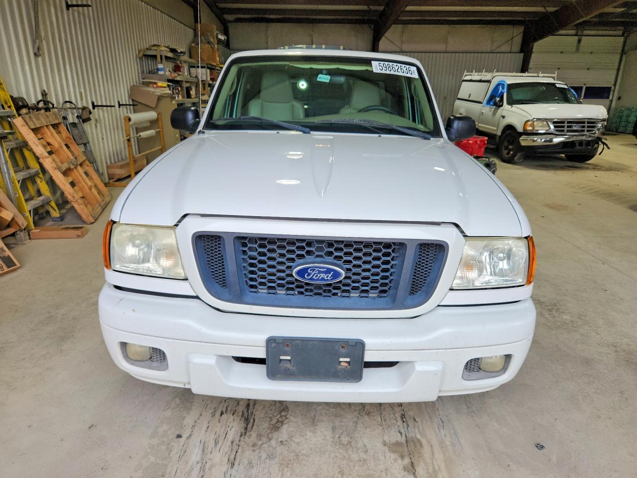 2004 Ford Ranger Super Cab Белый vin: 1FTYR14E44PB01785