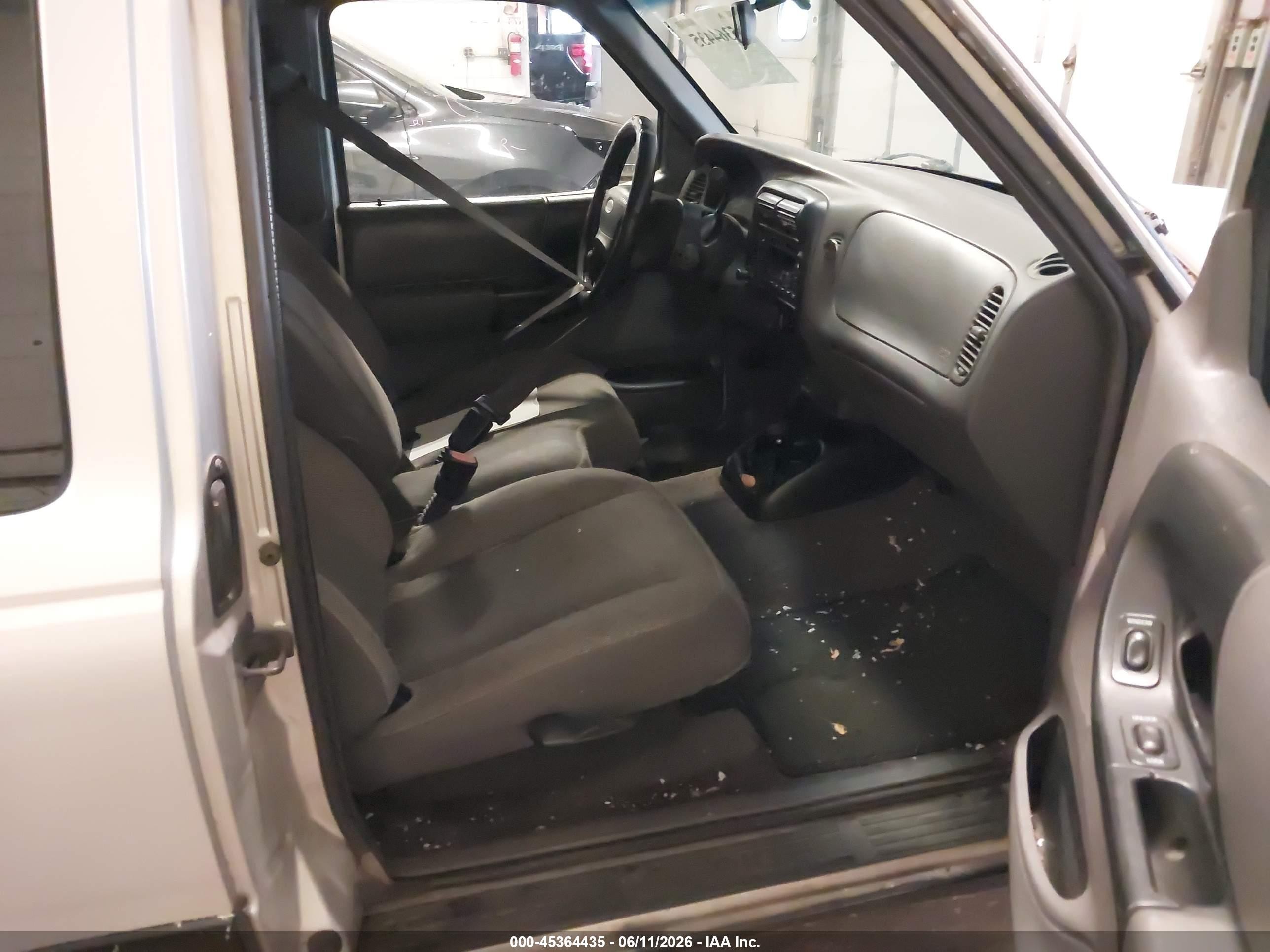 2001 Ford Ranger Edge/xlt Silver vin: 1FTYR14E51PB17098