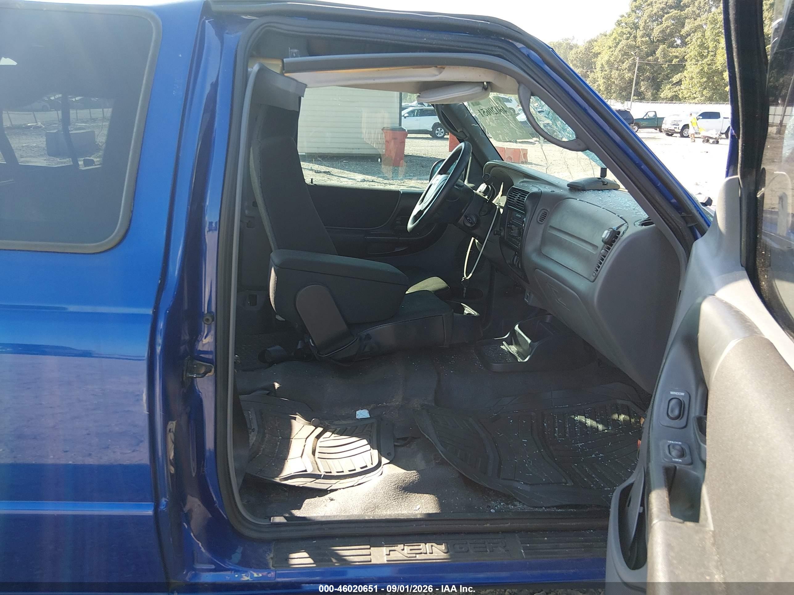 2004 Ford Ranger Edge Blue vin: 1FTYR14E54PB57203