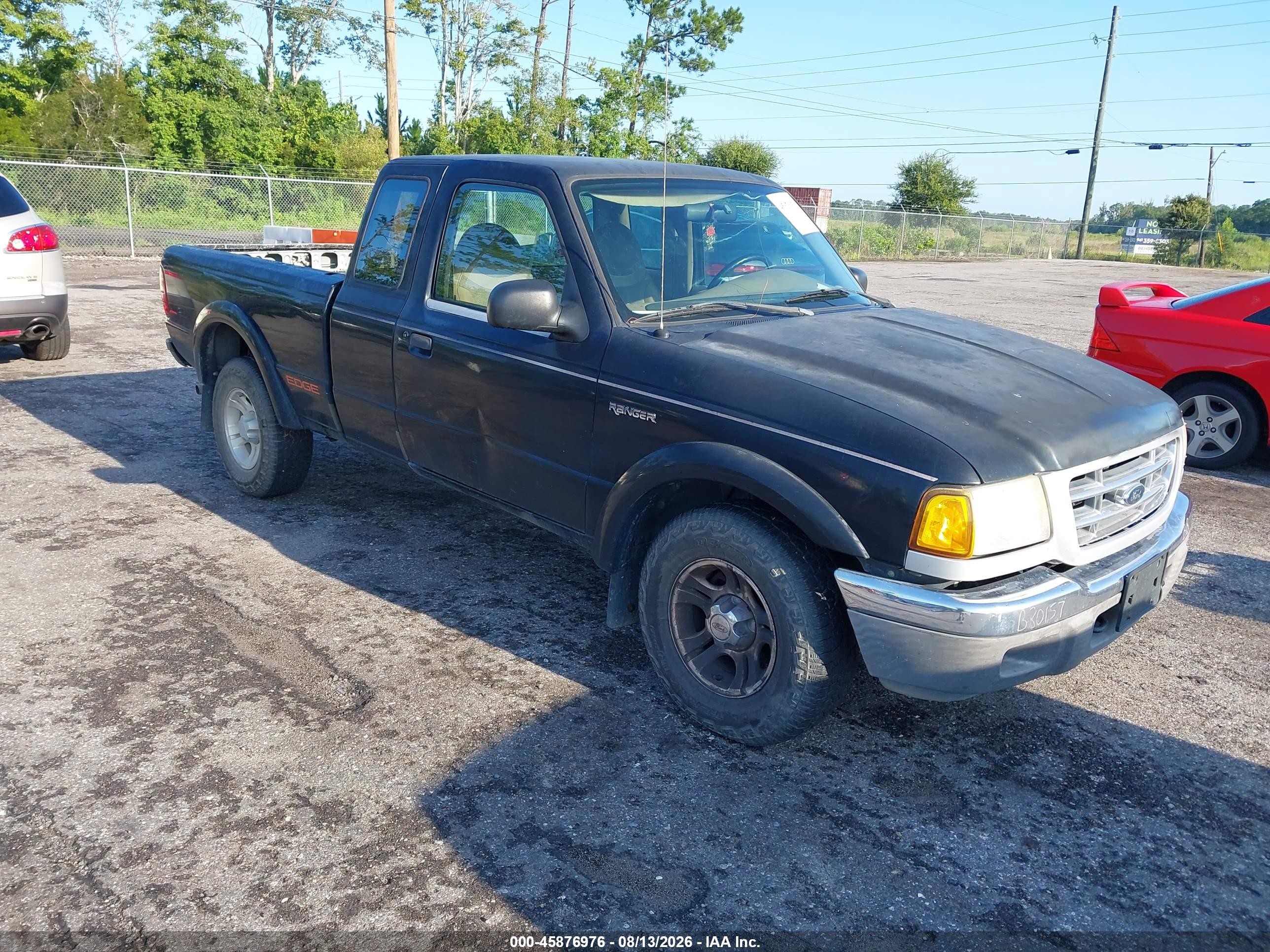 2001 Ford Ranger Edge/xlt Gray vin: 1FTYR14E61PA93510
