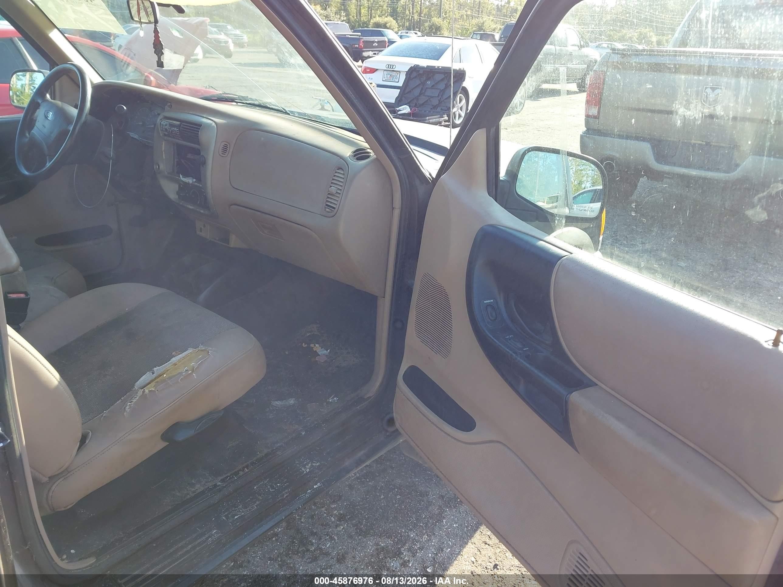 2001 Ford Ranger Edge/xlt Gray vin: 1FTYR14E61PA93510