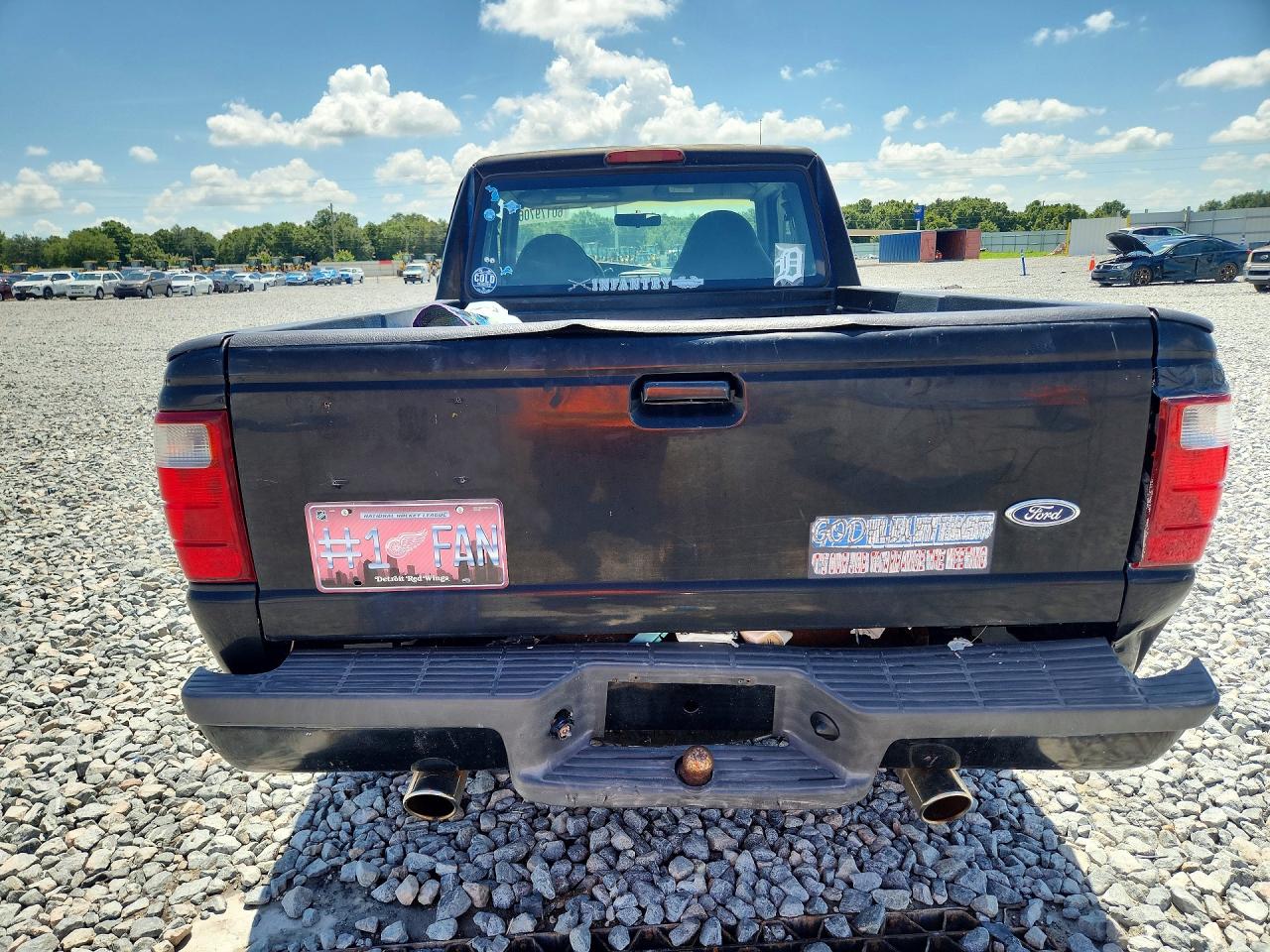 2001 Ford Ranger Super Cab Black vin: 1FTYR14E61PB33035