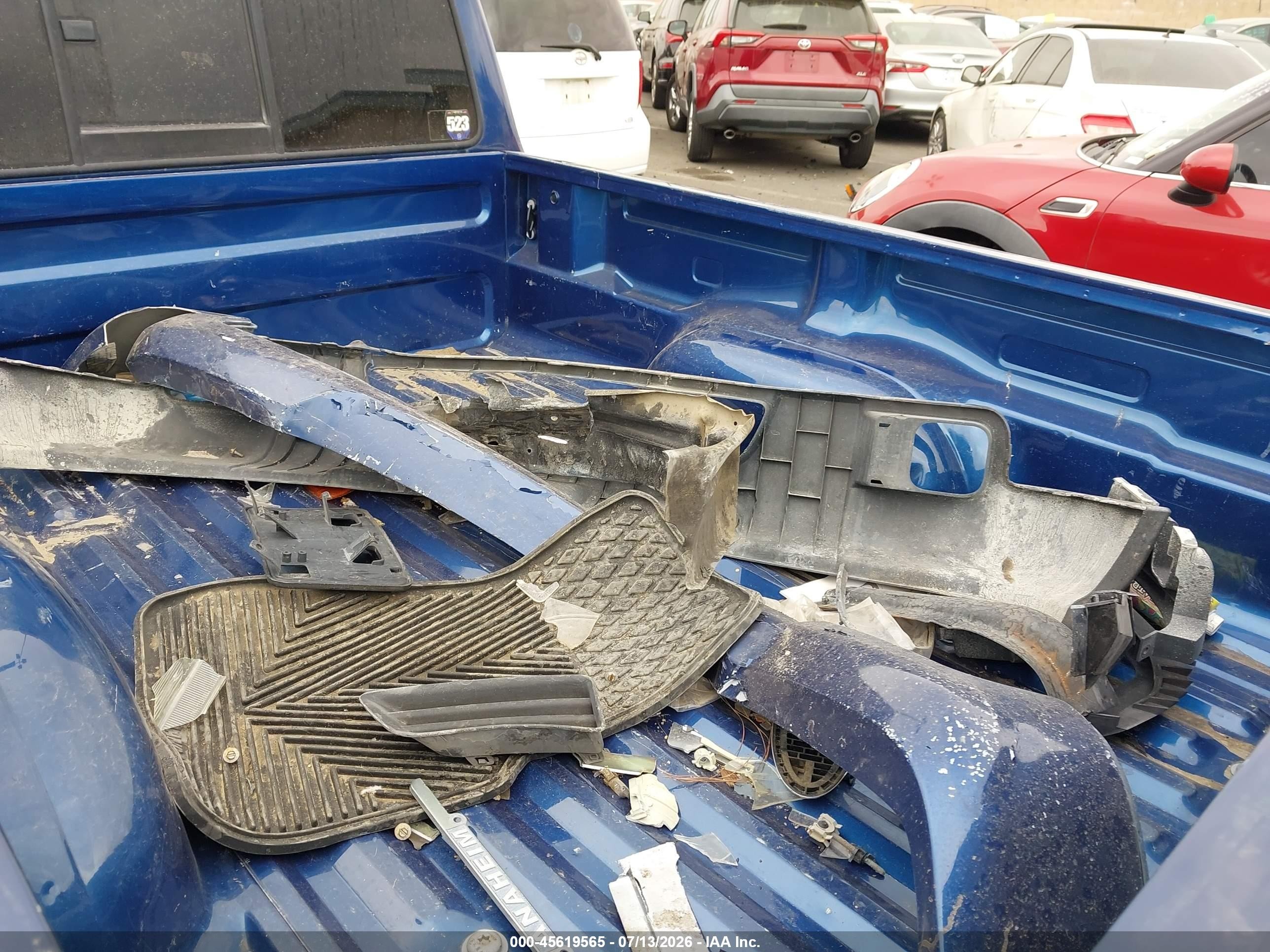 2007 Ford Ranger Sport/stx/xl/xlt Синий vin: 1FTYR14E67PA84542