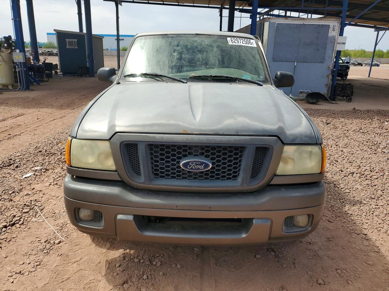 2004 Ford Ranger Super Cab Серый vin: 1FTYR14E74PA26161