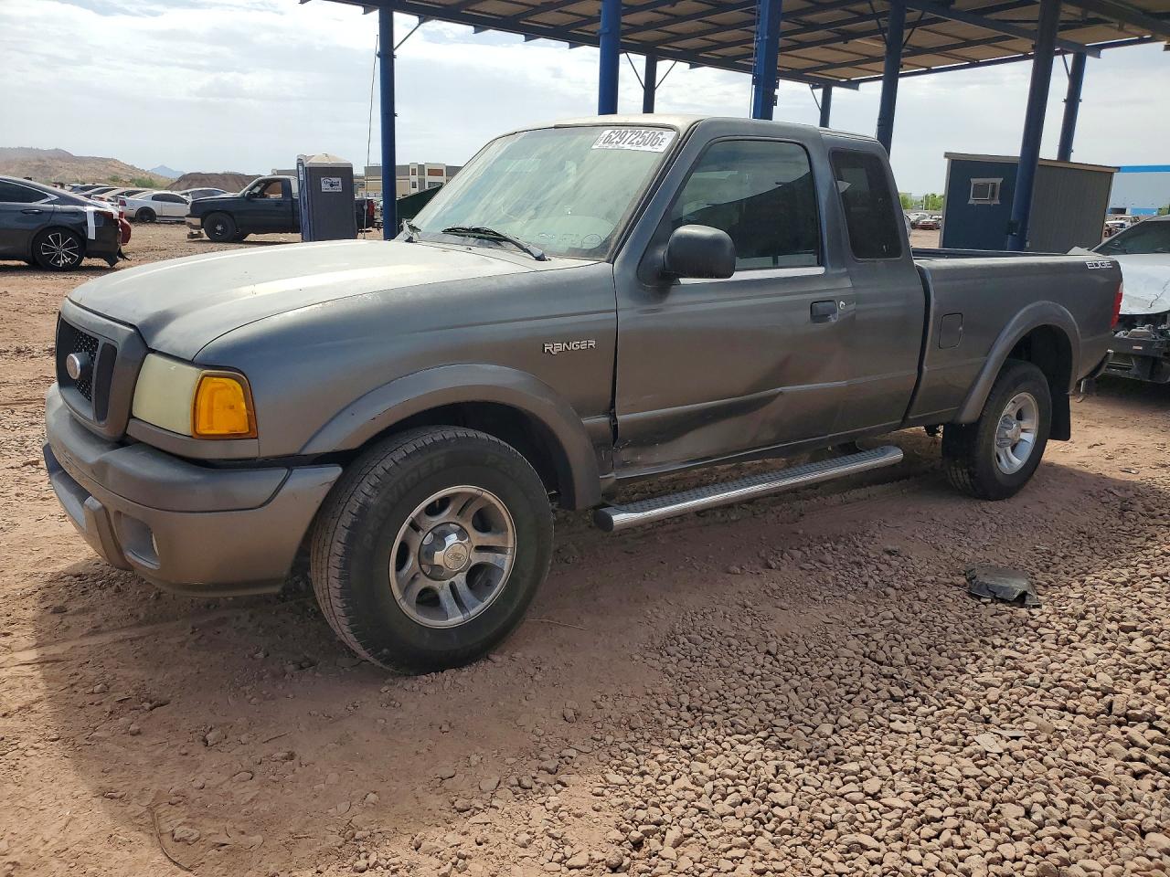 2004 Ford Ranger Super Cab Серый vin: 1FTYR14E74PA26161