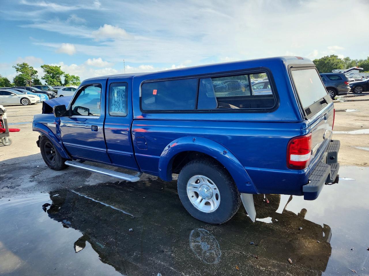 2009 Ford Ranger Super Cab Blue vin: 1FTYR14E79PA10680
