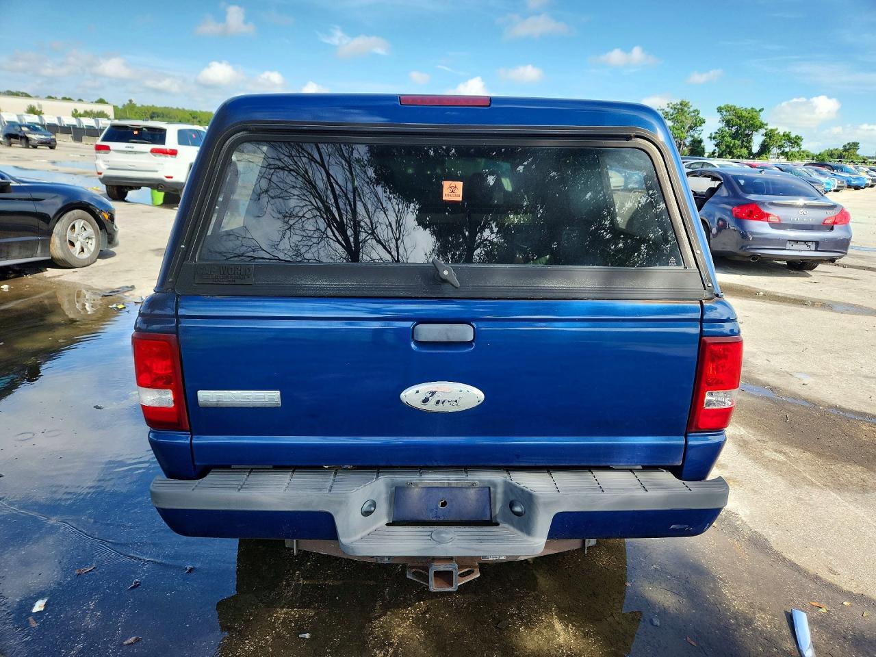 2009 Ford Ranger Super Cab Blue vin: 1FTYR14E79PA10680