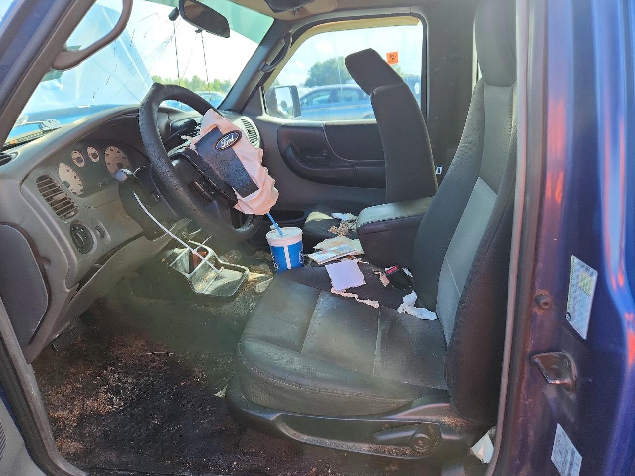 2009 Ford Ranger Super Cab Blue vin: 1FTYR14E79PA10680