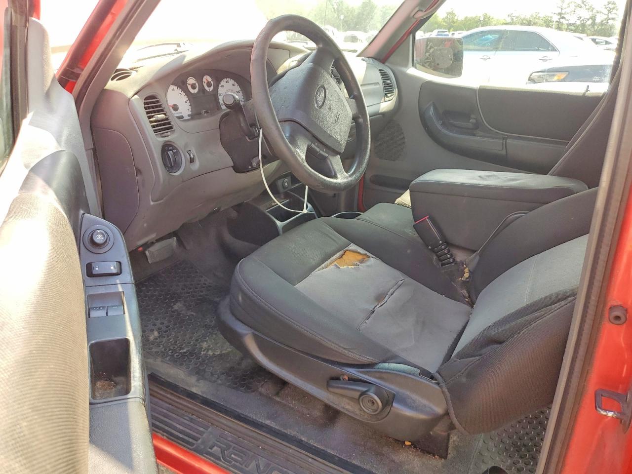 2009 Ford Ranger Super Cab Red vin: 1FTYR14E79PA56445