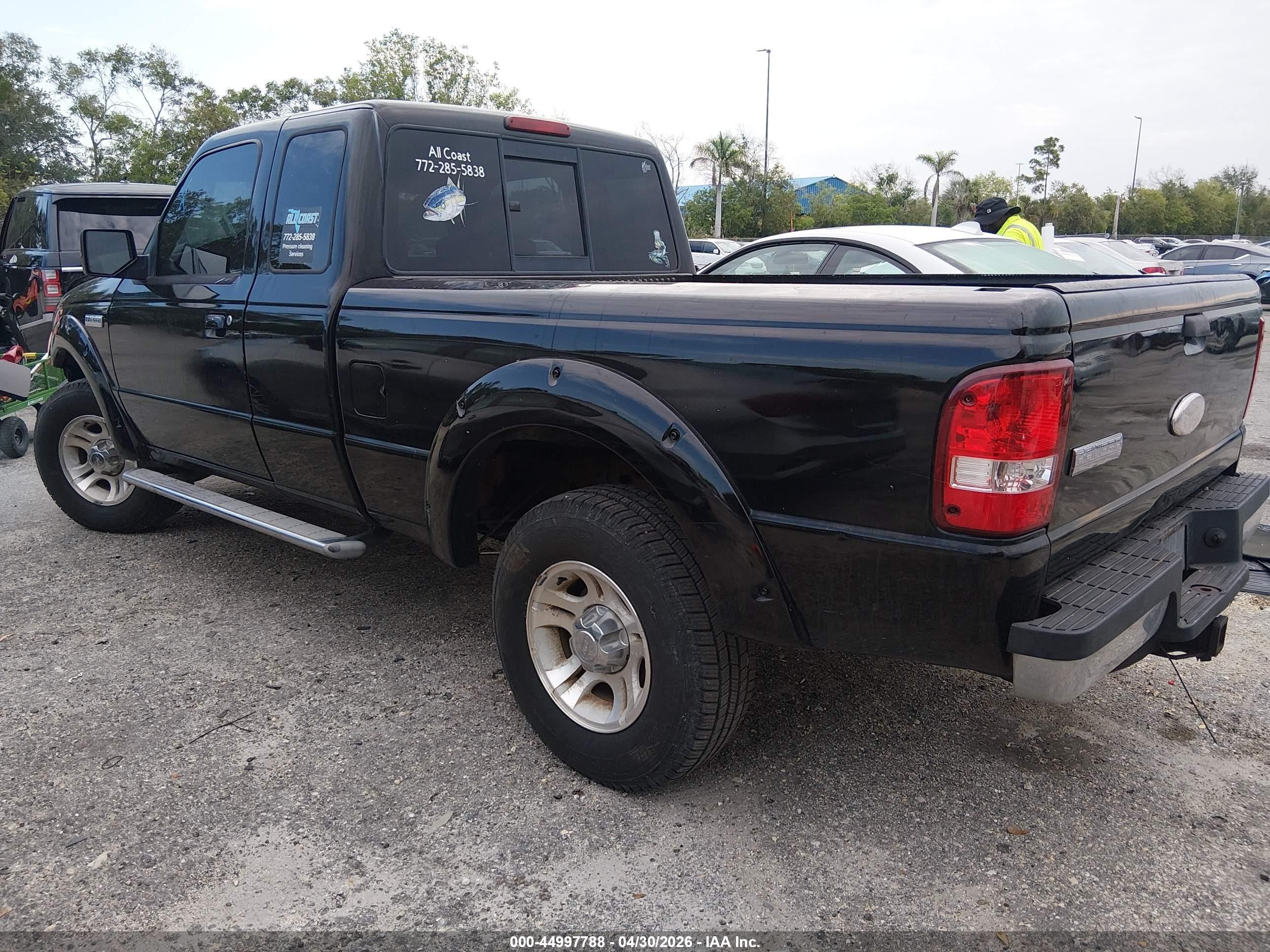 2009 Ford Ranger Sport Черный vin: 1FTYR14E89PA23437