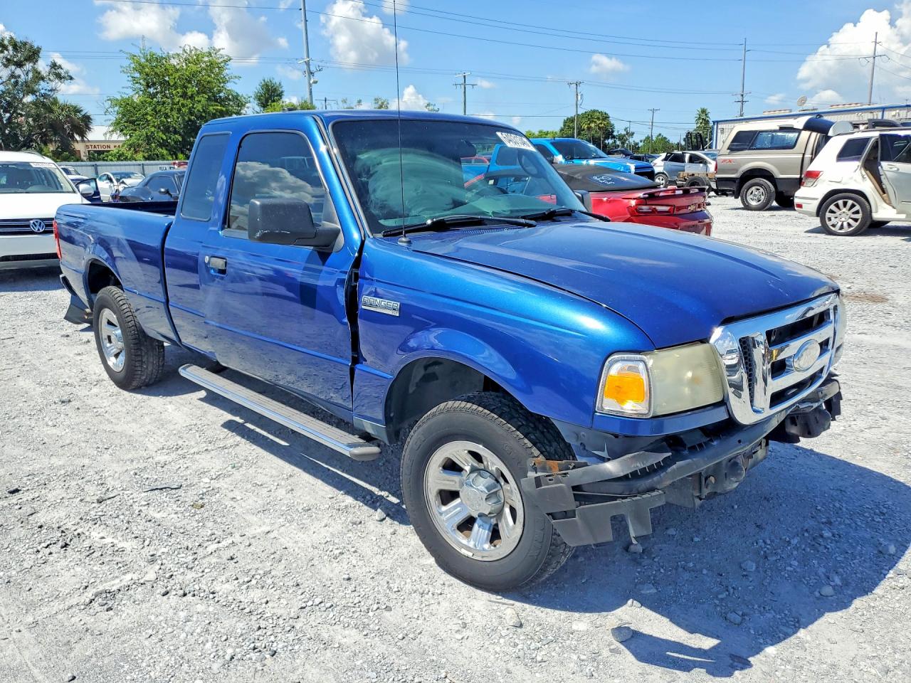 2009 Ford Ranger Super Cab Blue vin: 1FTYR14E89PA56728