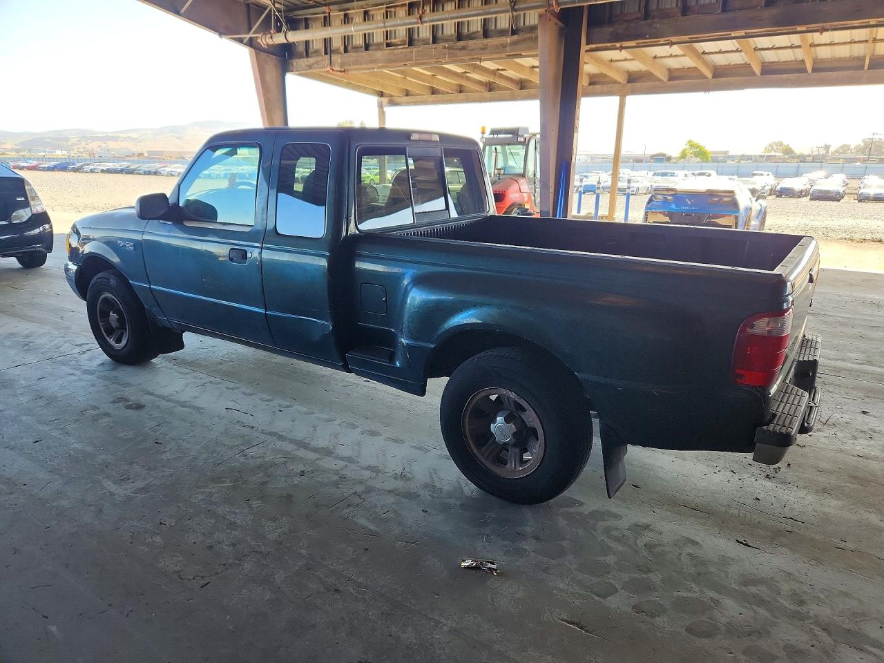 2001 Ford Ranger Super Cab Green vin: 1FTYR14E91PA35715