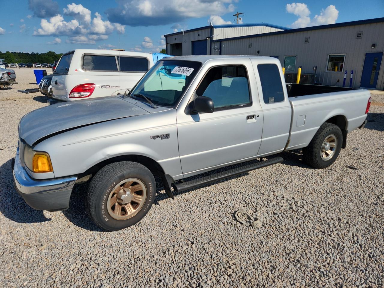 2001 Ford Ranger Super Cab Gray vin: 1FTYR14E91PA56564