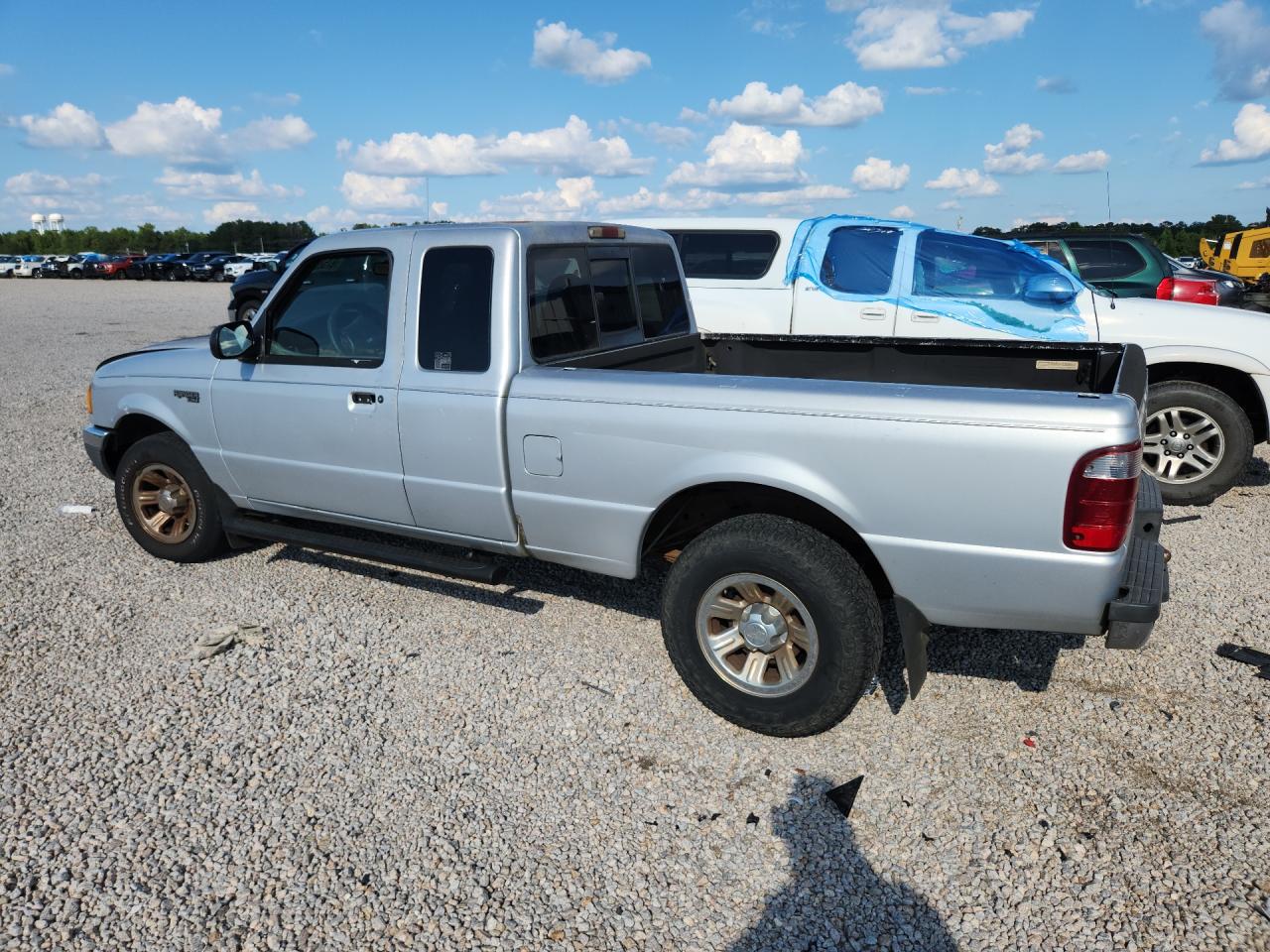 2001 Ford Ranger Super Cab Gray vin: 1FTYR14E91PA56564