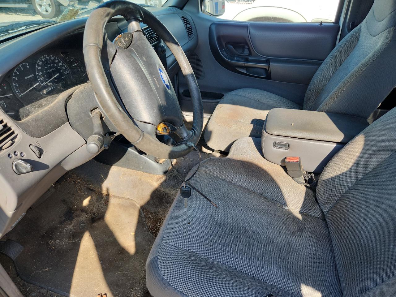 2001 Ford Ranger Super Cab Gray vin: 1FTYR14E91PA56564