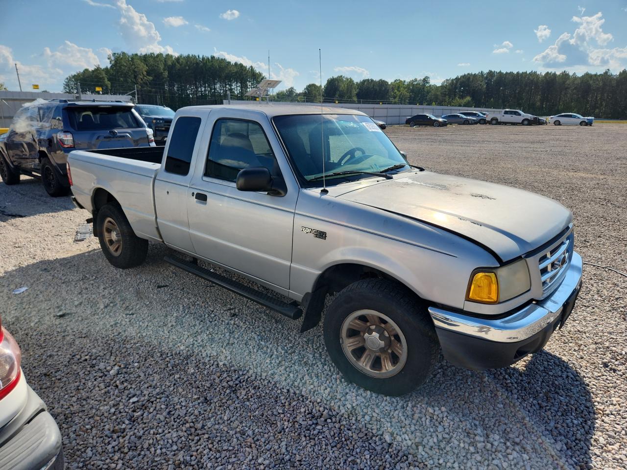 2001 Ford Ranger Super Cab Gray vin: 1FTYR14E91PA56564