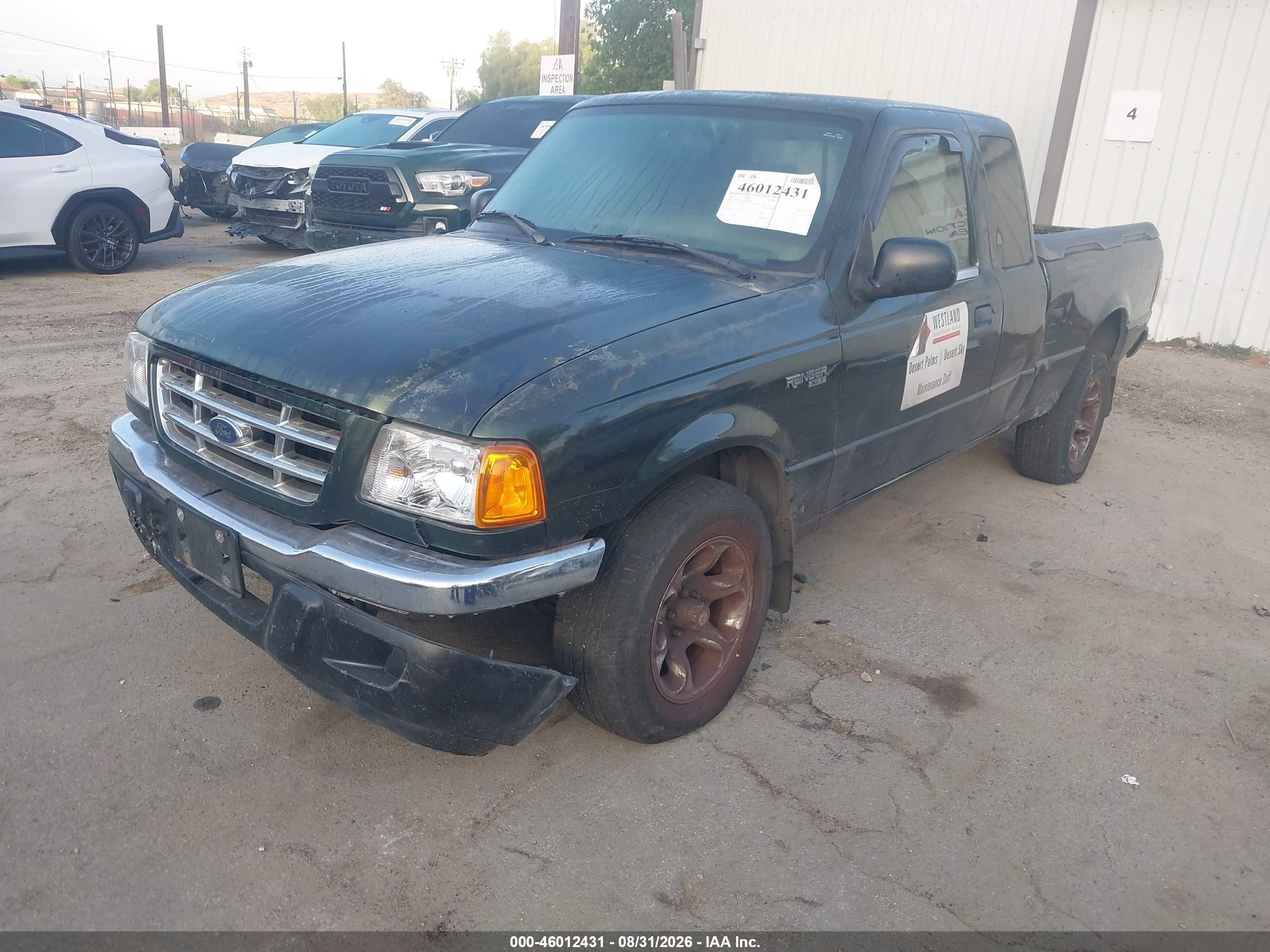 2001 Ford Ranger Edge/xlt Black vin: 1FTYR14E91PB26564